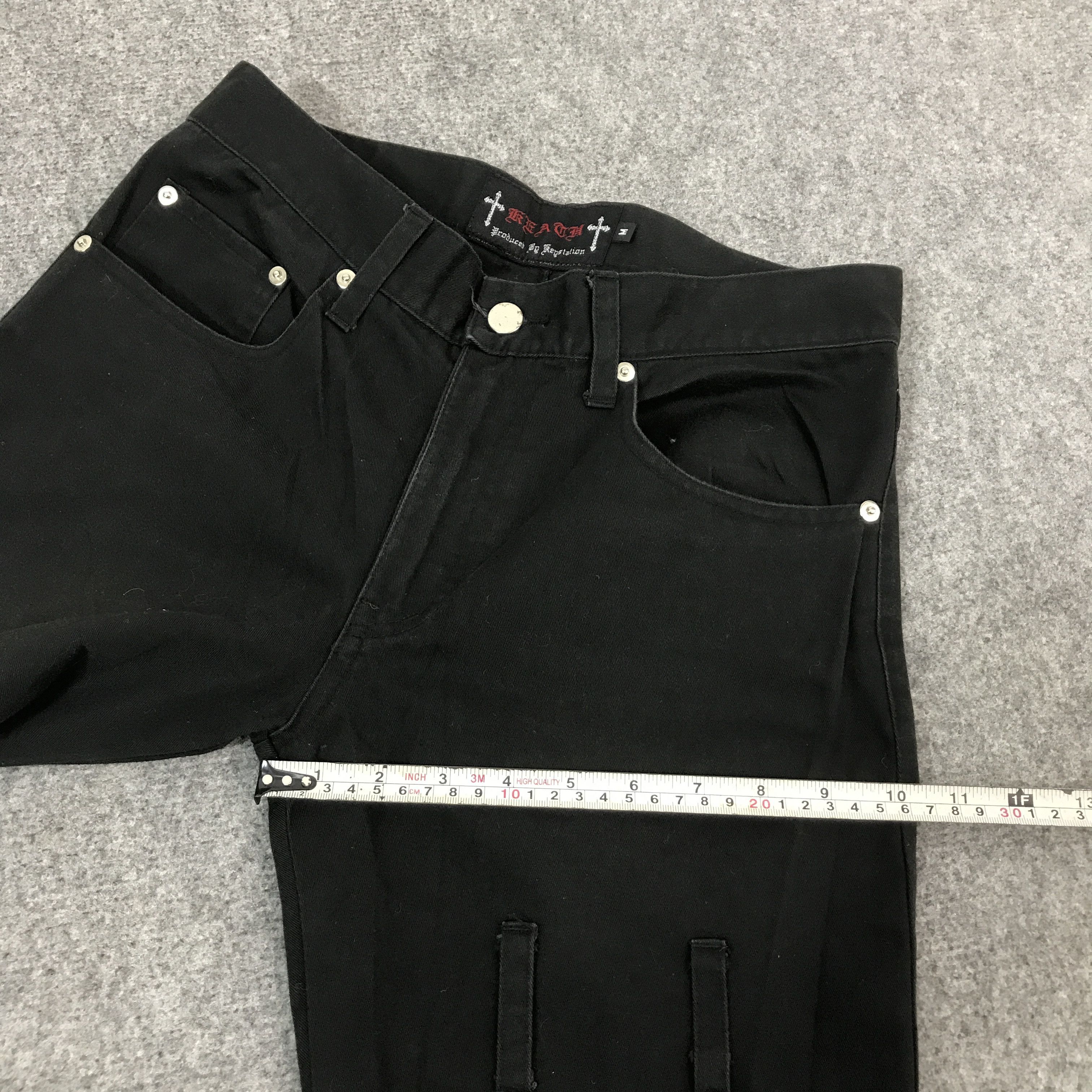 Japanese Brand JAPANESE BRAND FLARED DESIGN BOOTCUT JEANS Size US 30 / EU 46 - 10 Thumbnail