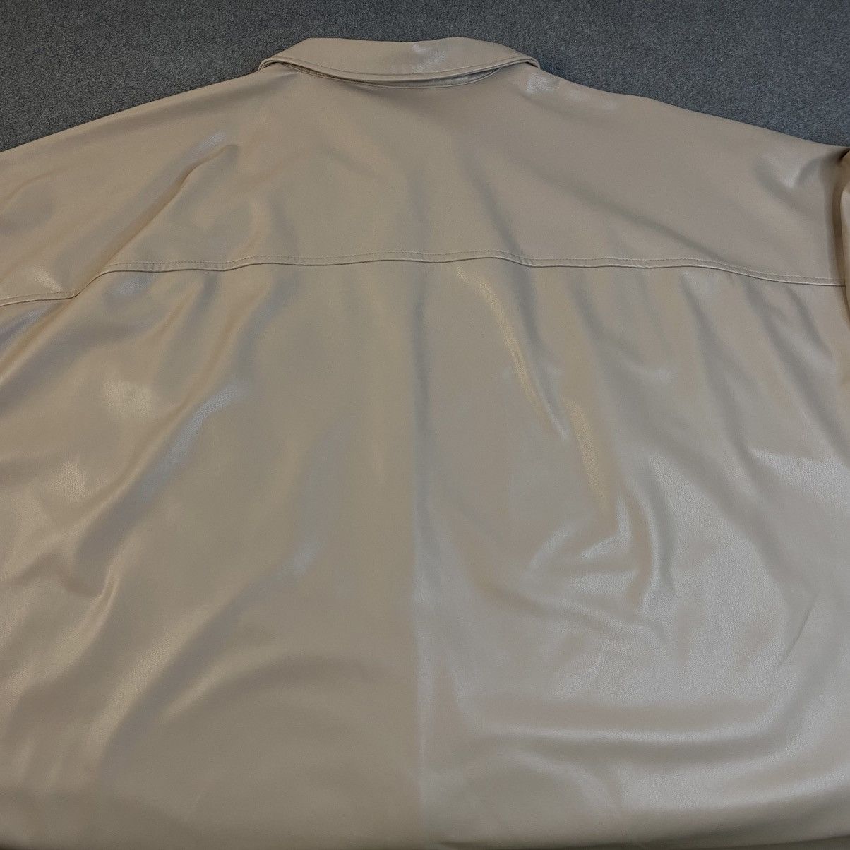 Other Lane Bryant Shirt Jacket Beige Women's Plus Size 26/28 EUC Size 4XL / US 24-26 - 5 Thumbnail