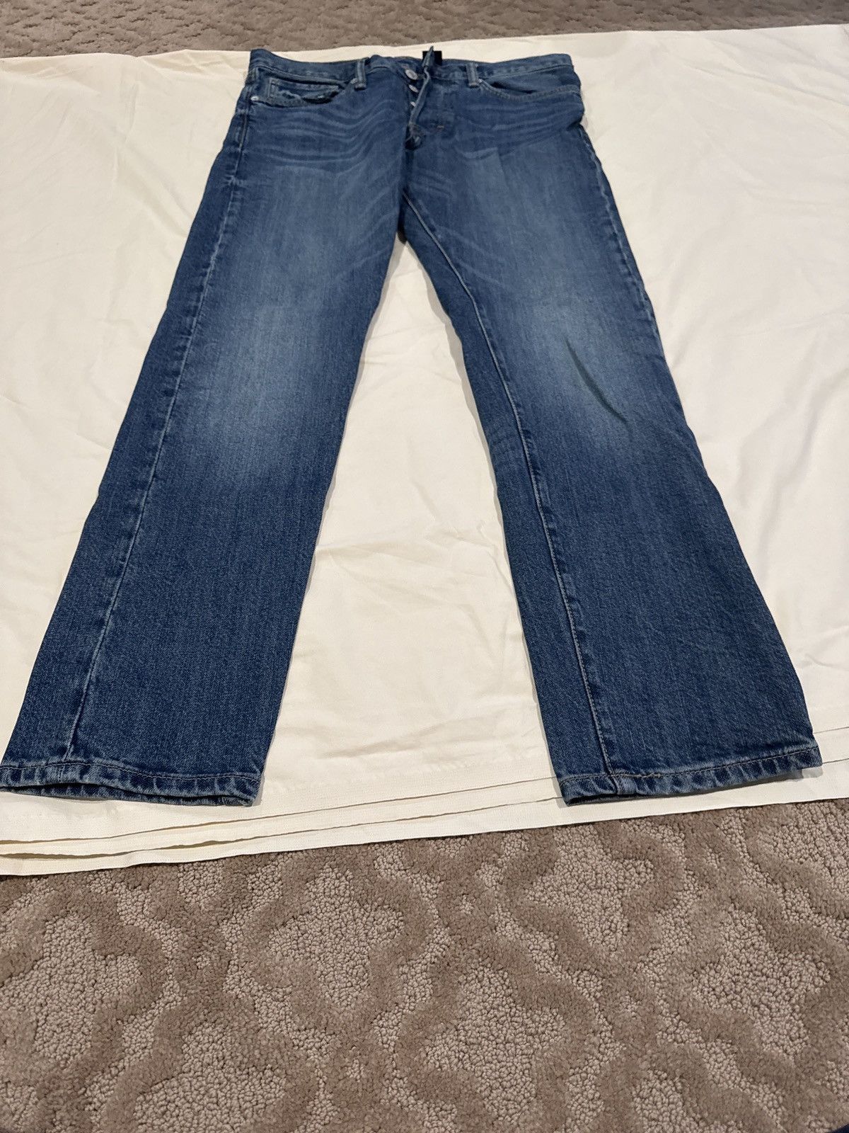 H&M H&M Denim slim straight 32x30 Size US 32 / EU 48 - 4 Thumbnail