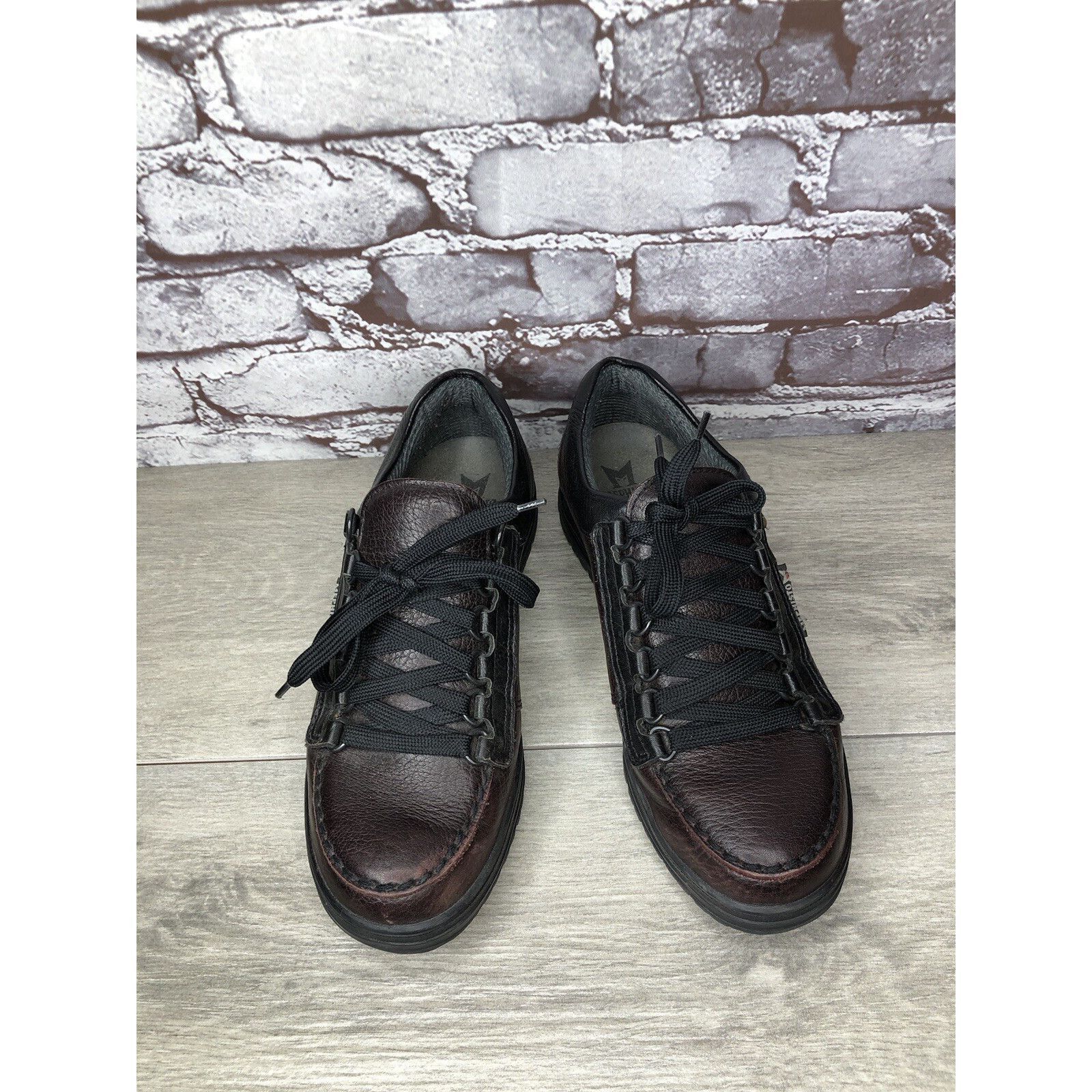 Mephisto Mephisto Gore-Tex Air-Relax Slacker Black Leather Hiking Sho Size US 8 / IT 38 - 2 Thumbnail