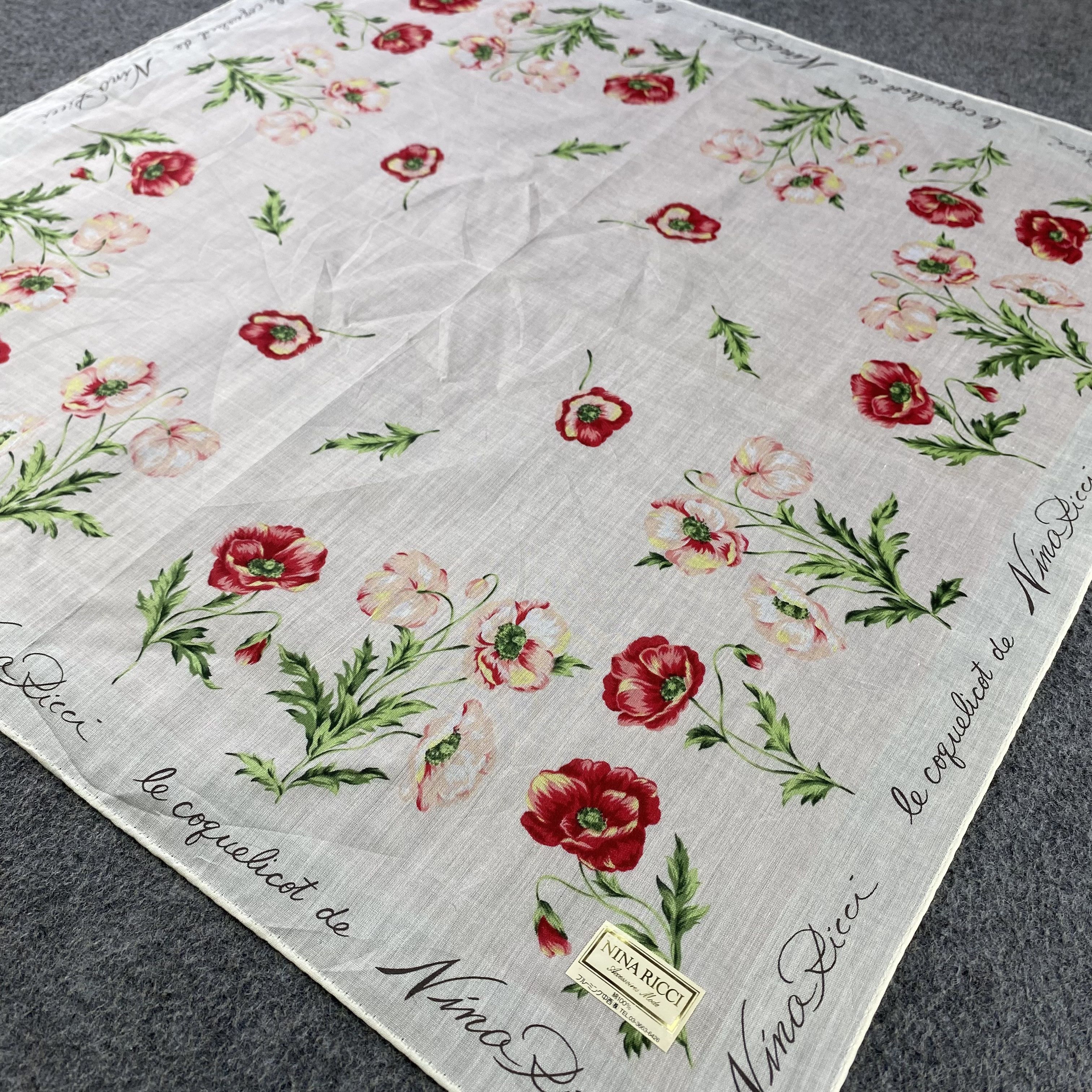 Nina Ricci Nina Ricci Handkerchief/Neckerchief/Bandana HC732 Size ONE SIZE - 3 Thumbnail