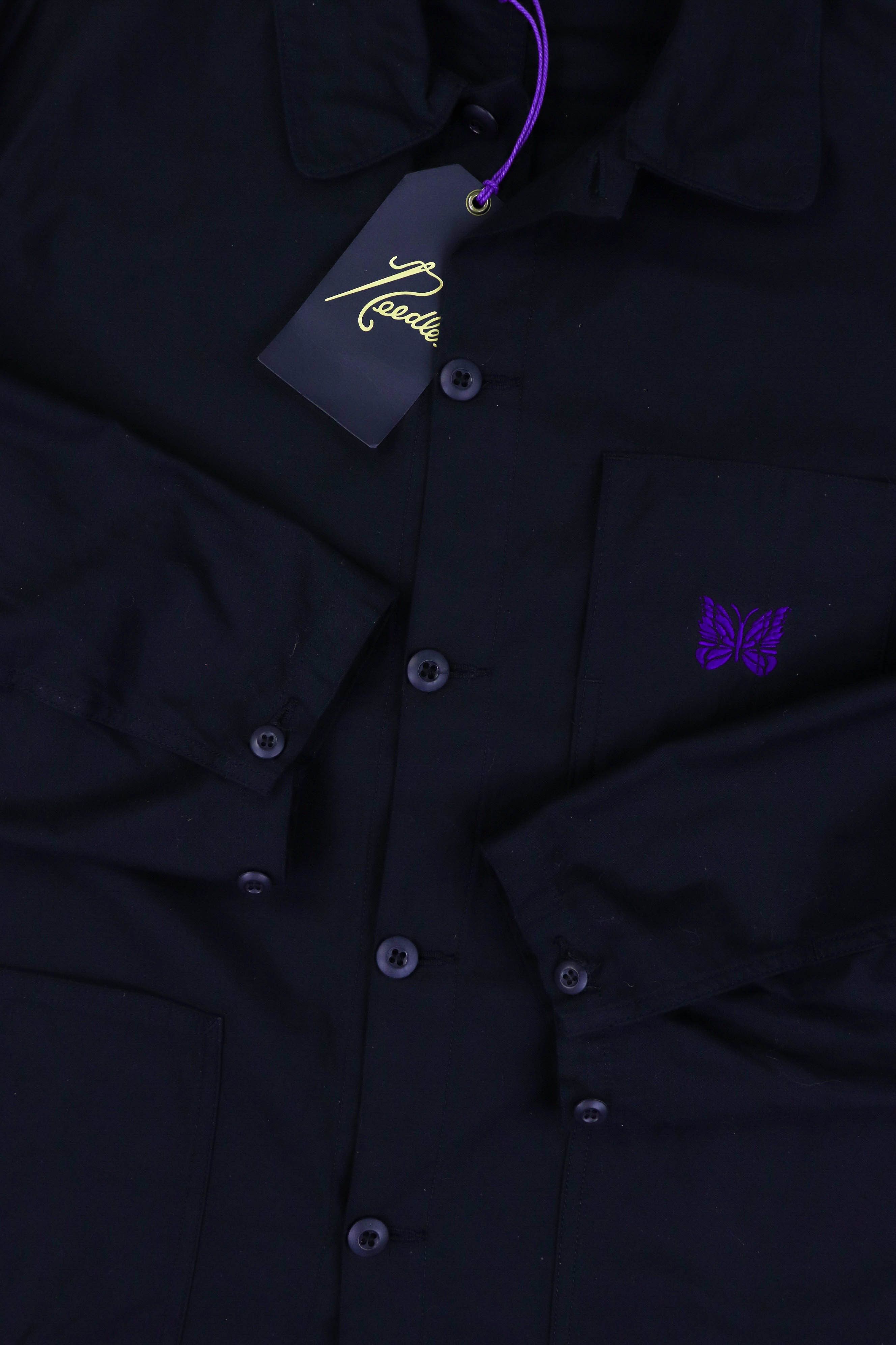 Needles NWT Needles Made in Japan Black Chore Coat Jacket Size US L / EU 52-54 / 3 - 7 Thumbnail
