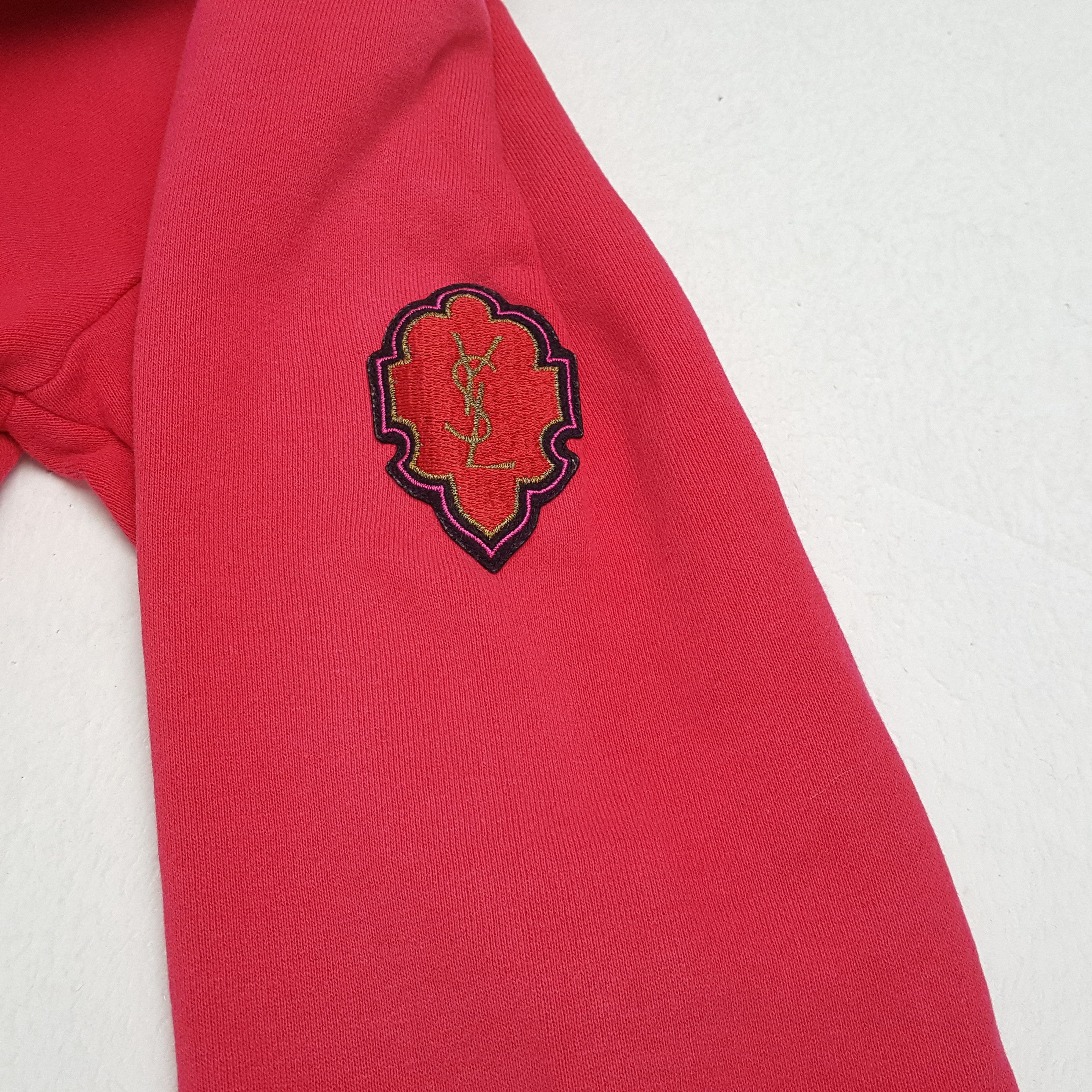 Vintage × Yves Saint Laurent YVES SAINT LAURENT Sweatshirt Luxury Brand Fashion Style Size L / US 10 / IT 46 - 6 Thumbnail