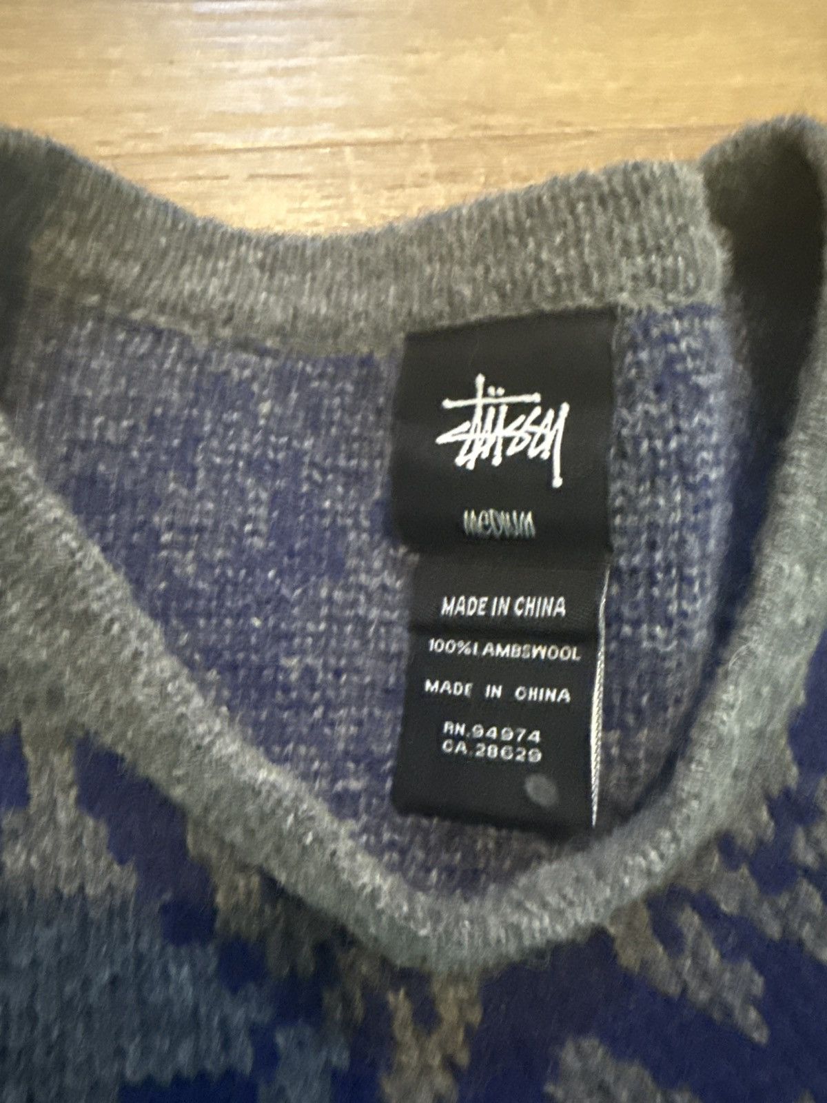 Stussy Stussy knit sweater Size US M / EU 48-50 / 2 - 2 Thumbnail