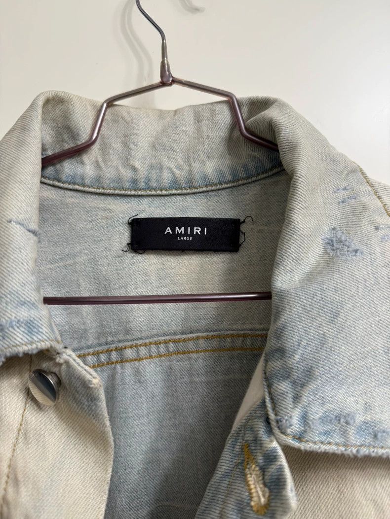 Amiri Amiri classic made old denim jacket-2506 Size US L / EU 52-54 / 3 - 2 Thumbnail