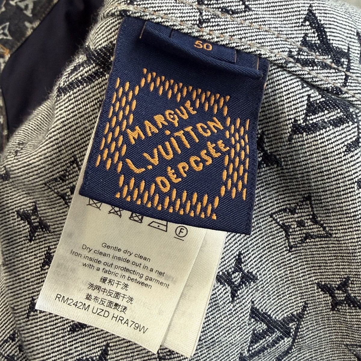Louis Vuitton Louis Vuitton X Pharrell Williams 50 Monogram Denim Jacket Size US M / EU 48-50 / 2 - 6 Thumbnail