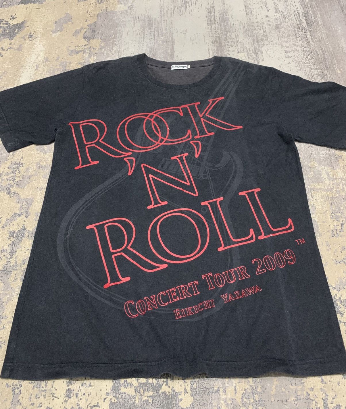 Japanese Brand E.yazawa Rock And Roll 2009 Tour TShirt Size US XL / EU 56 / 4 - 2 Thumbnail