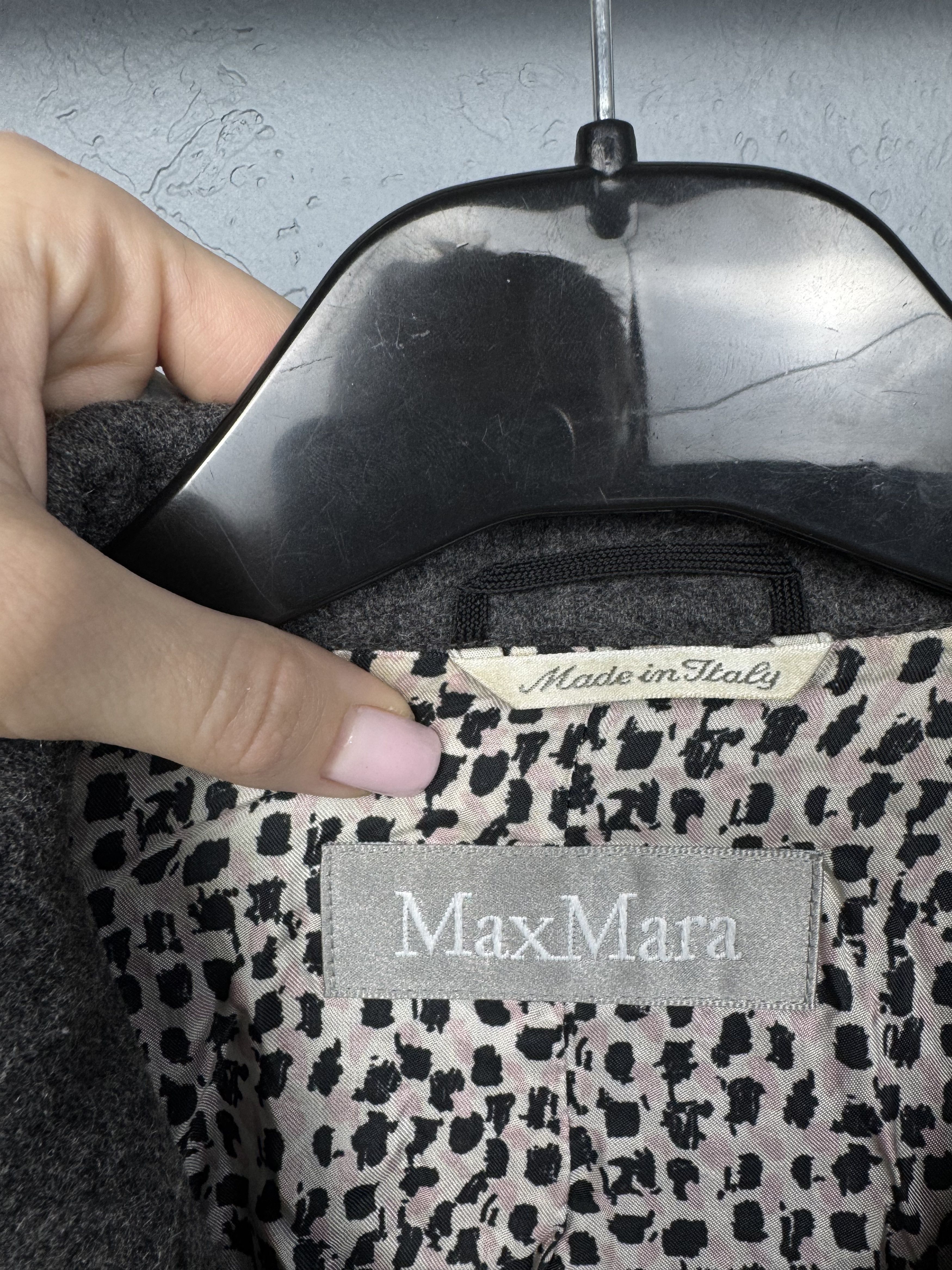 Max Mara Max Mara Womens Wool Blazer Jacket Size XL / US 12-14 / IT 48-50 - 3 Thumbnail