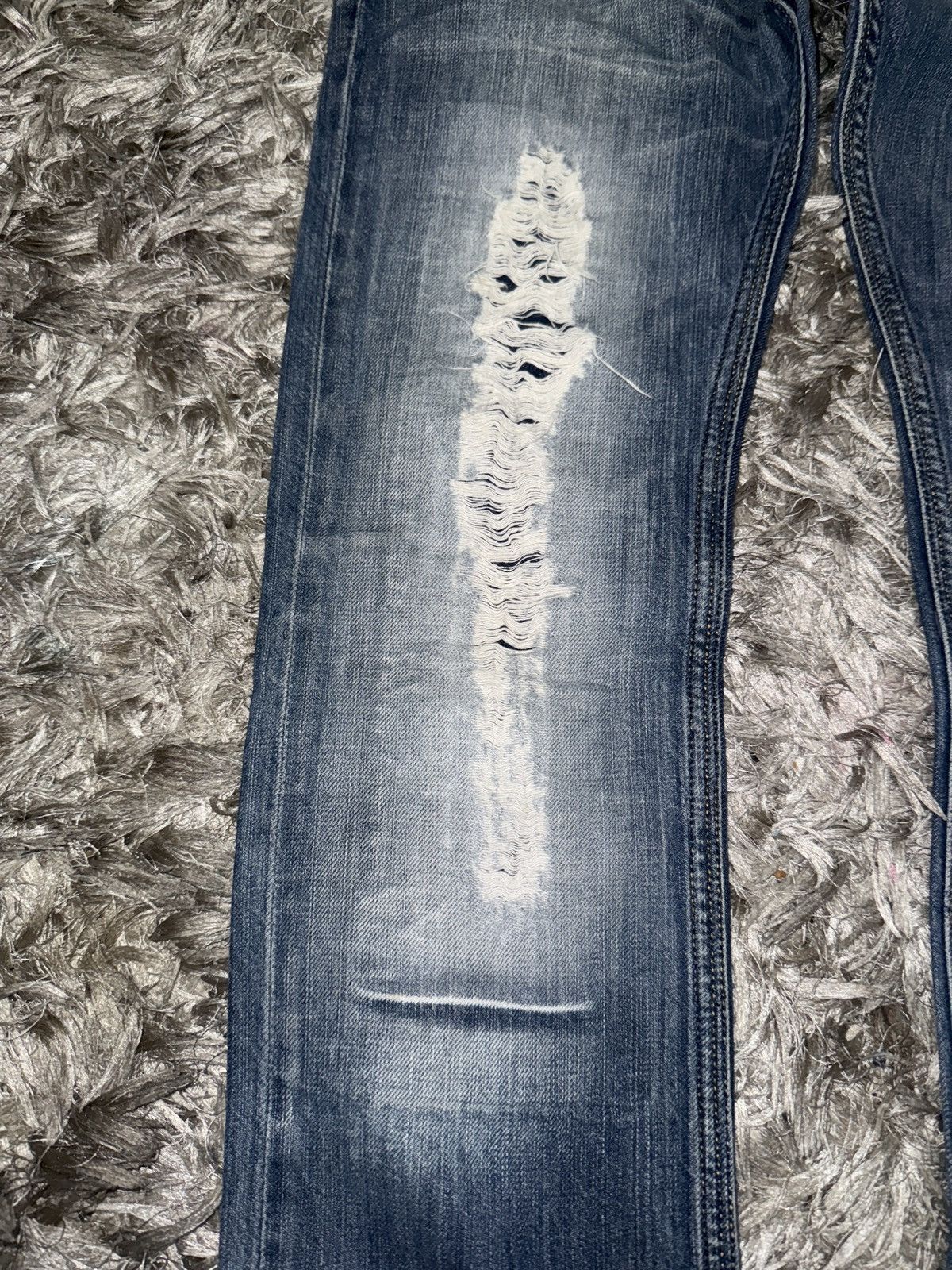 Diesel Archive Ripped Diesel Jeans Size US 29 - 2 Thumbnail