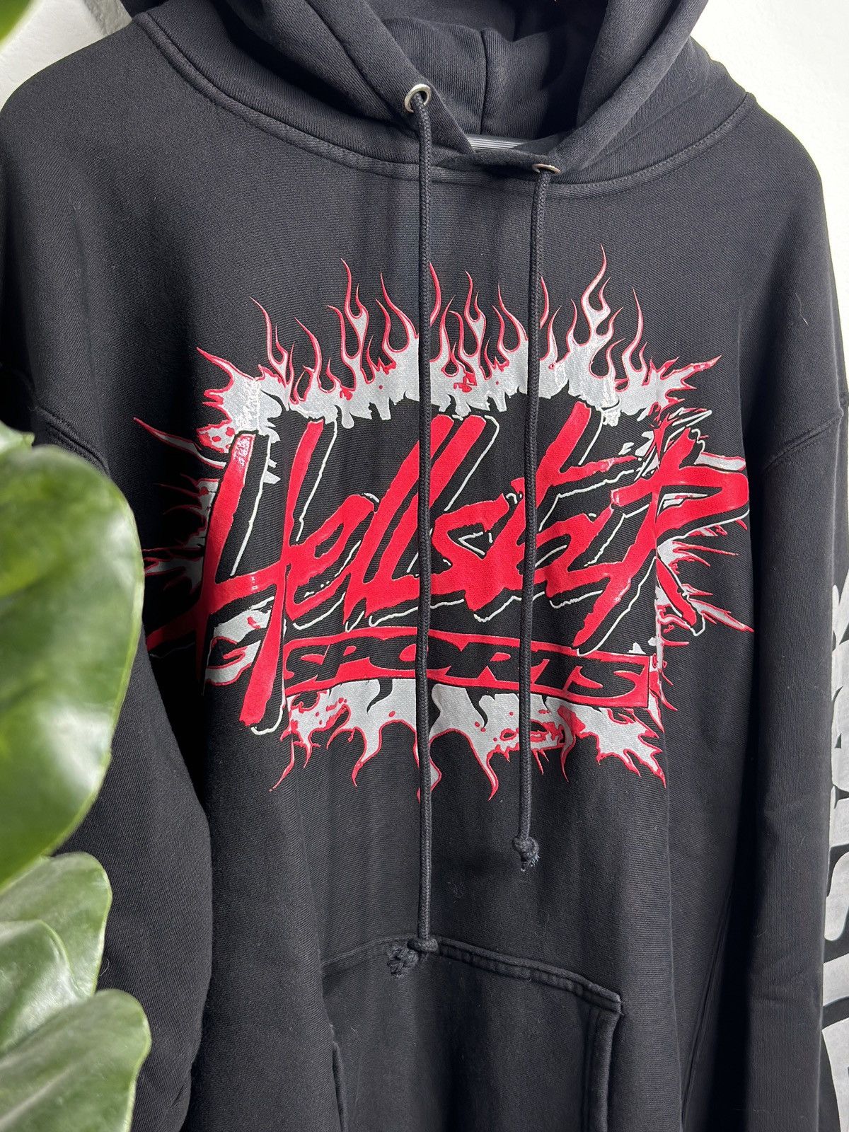 HELLSTAR SPORTS Future Flame フーディーパーカー○関送無料○ Hellstar Sports Future Flame Hoodie Black Men's - SS24 - US