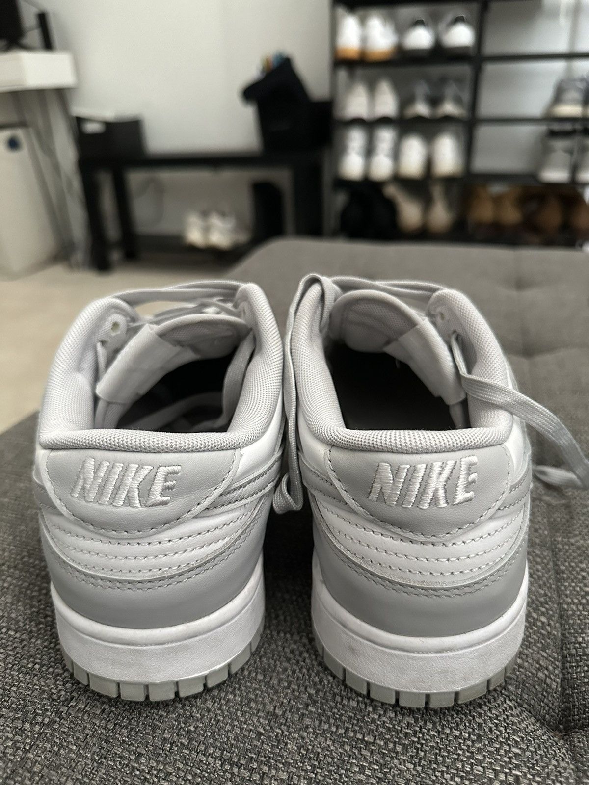 Nike Nike Dunk Low “Grey Fog” Size US 10 / EU 43 - 4 Thumbnail