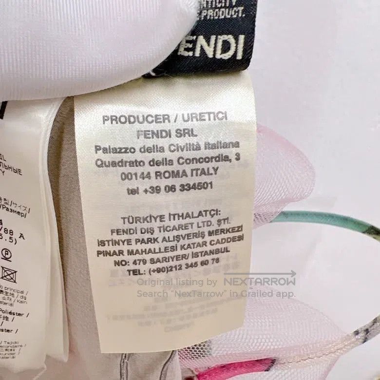 Fendi Fendi 2020 Spring/Summer Collection Dress Size XS / US 0-2 / IT 36-38 - 8 Thumbnail