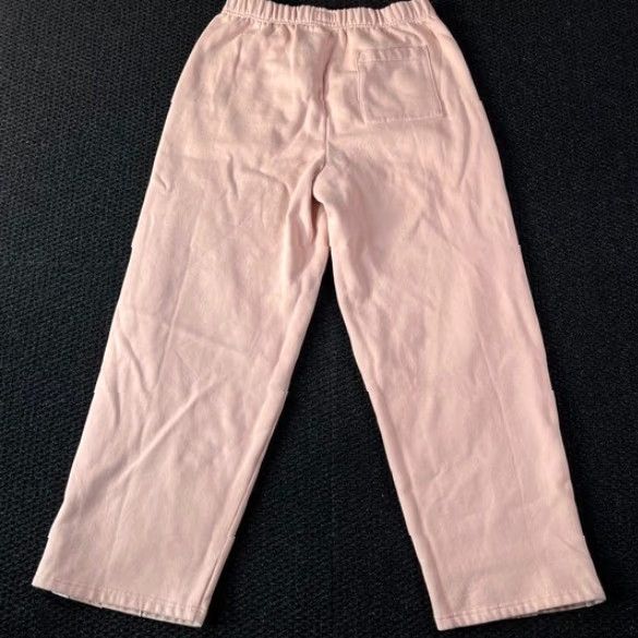 Prince VINTAGE Prince Track Pants Pink White Side Stripe Wide Leg Womens L Size 36" / US 14 / IT 50 - 4 Thumbnail