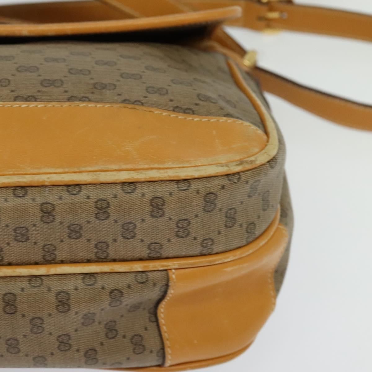 Gucci GUCCI Micro GG Supreme Shoulder Bag Pvc Beige Gold 001 14 Size ONE SIZE - 11 Thumbnail