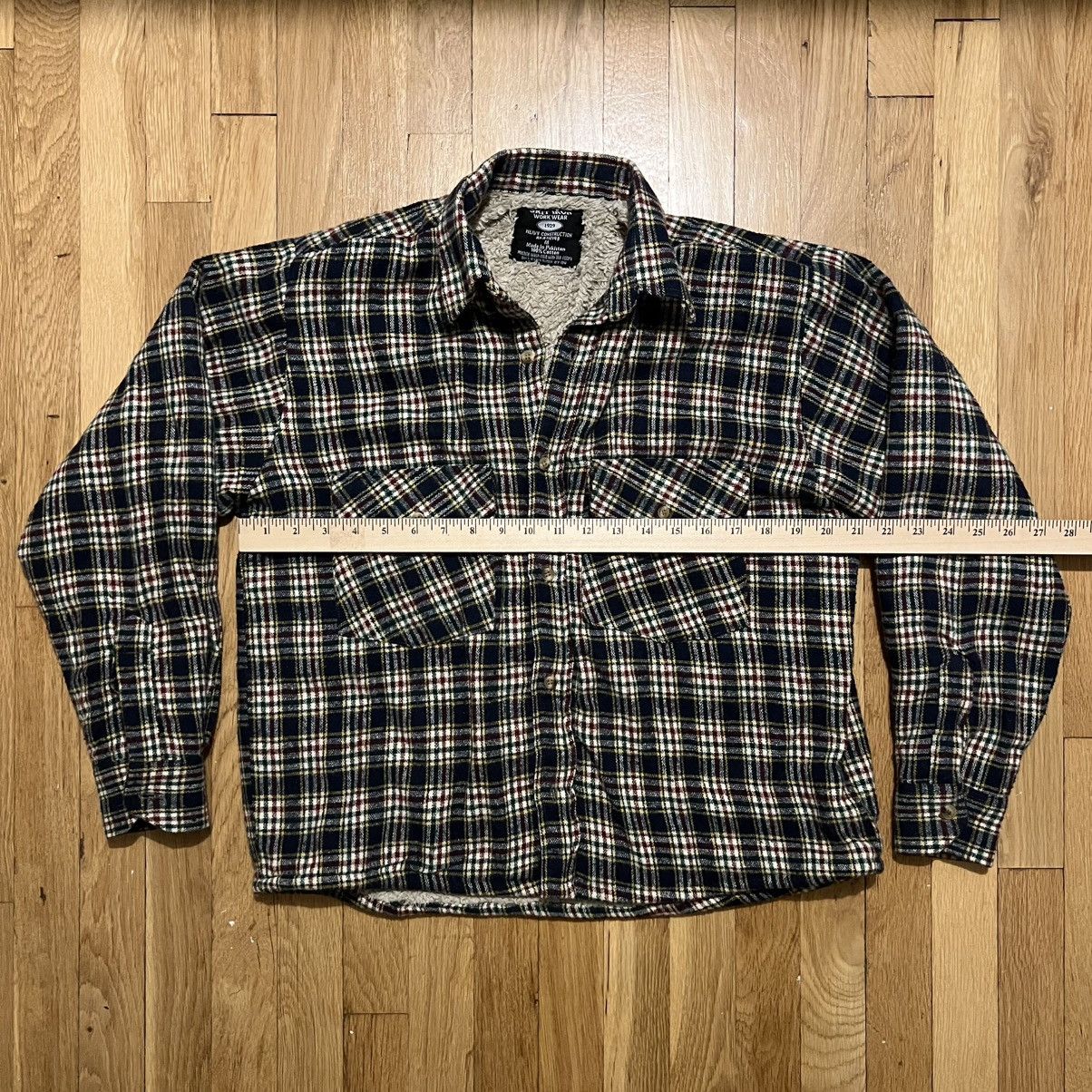 Other Grit Iron Flannel Jacket Mens Medium Fleece Multicolored Size US M / EU 48-50 / 2 - 6 Thumbnail