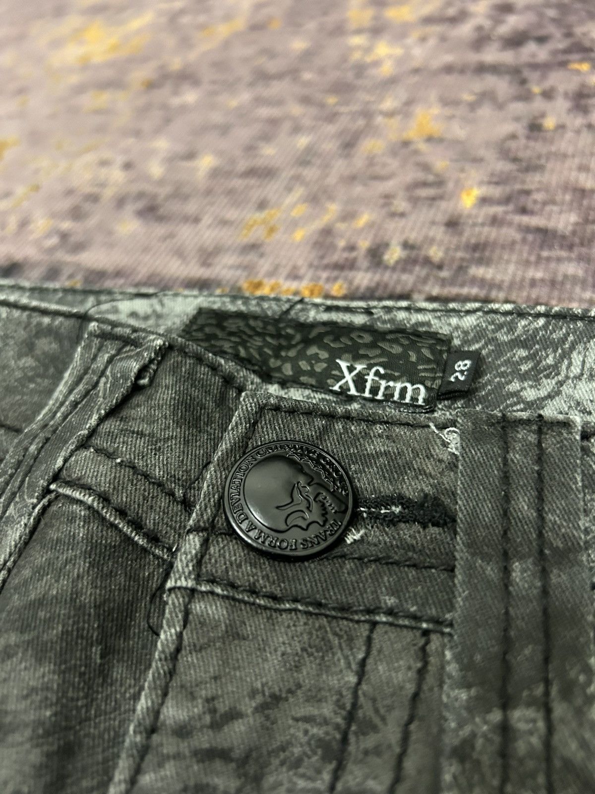 Beauty Beast Xfrm Paisley Studded Pants Size US 28 / EU 44 - 11 Thumbnail