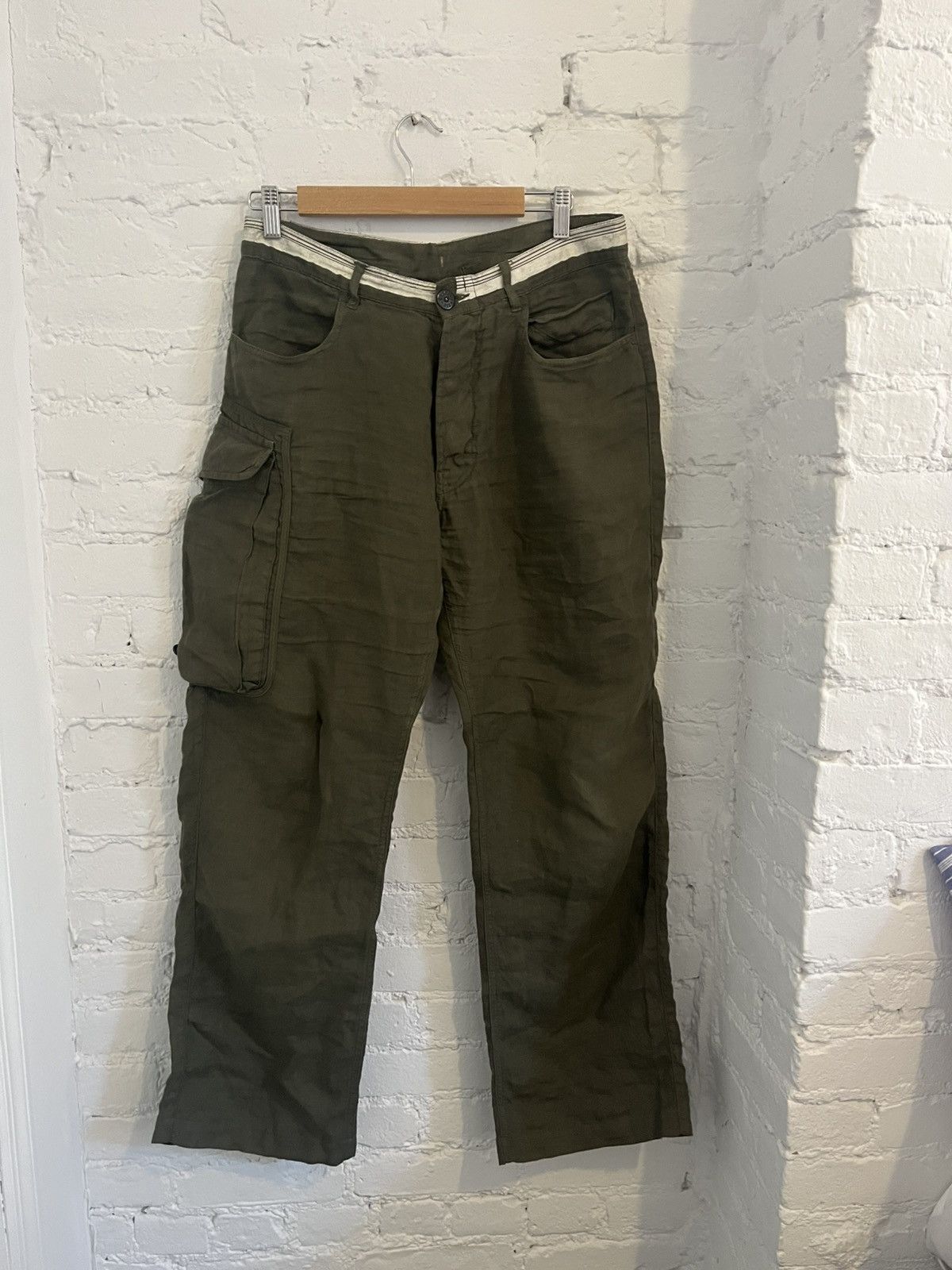 Stone Island Stone Island vintage cargo pants Size US 31 - 1 Thumbnail