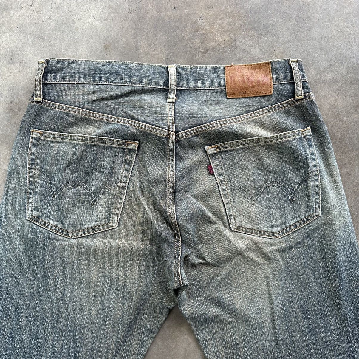 Japanese Brand Vintage Edwin Rusty Faded Distressed Denim Jean Pant Size US 34 / EU 50 - 12 Thumbnail