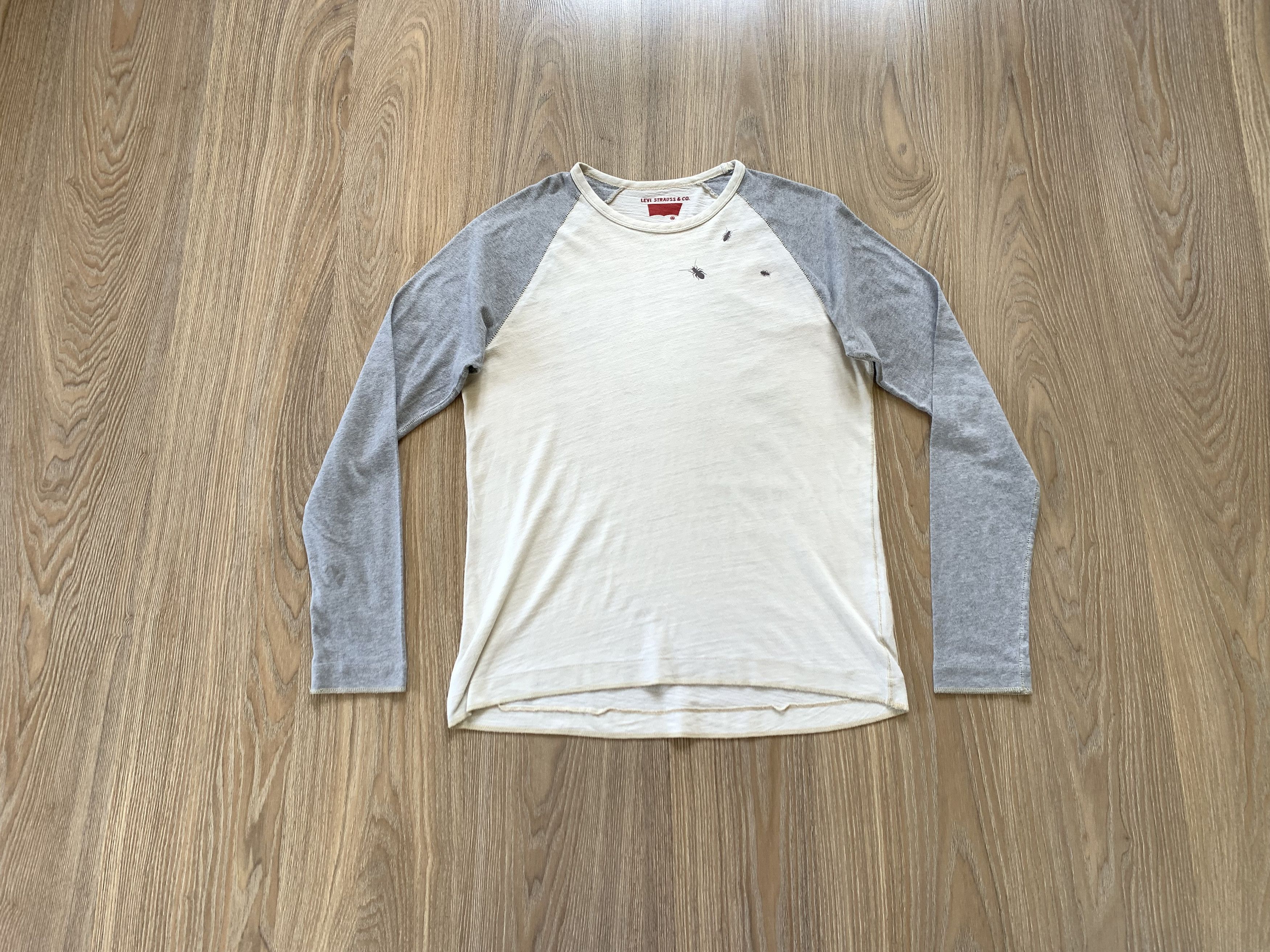 Levi's Vintage Clothing Rare Levi's Cotton Tools Printed Long Sleeve Size US M / EU 48-50 / 2 - 1 Thumbnail