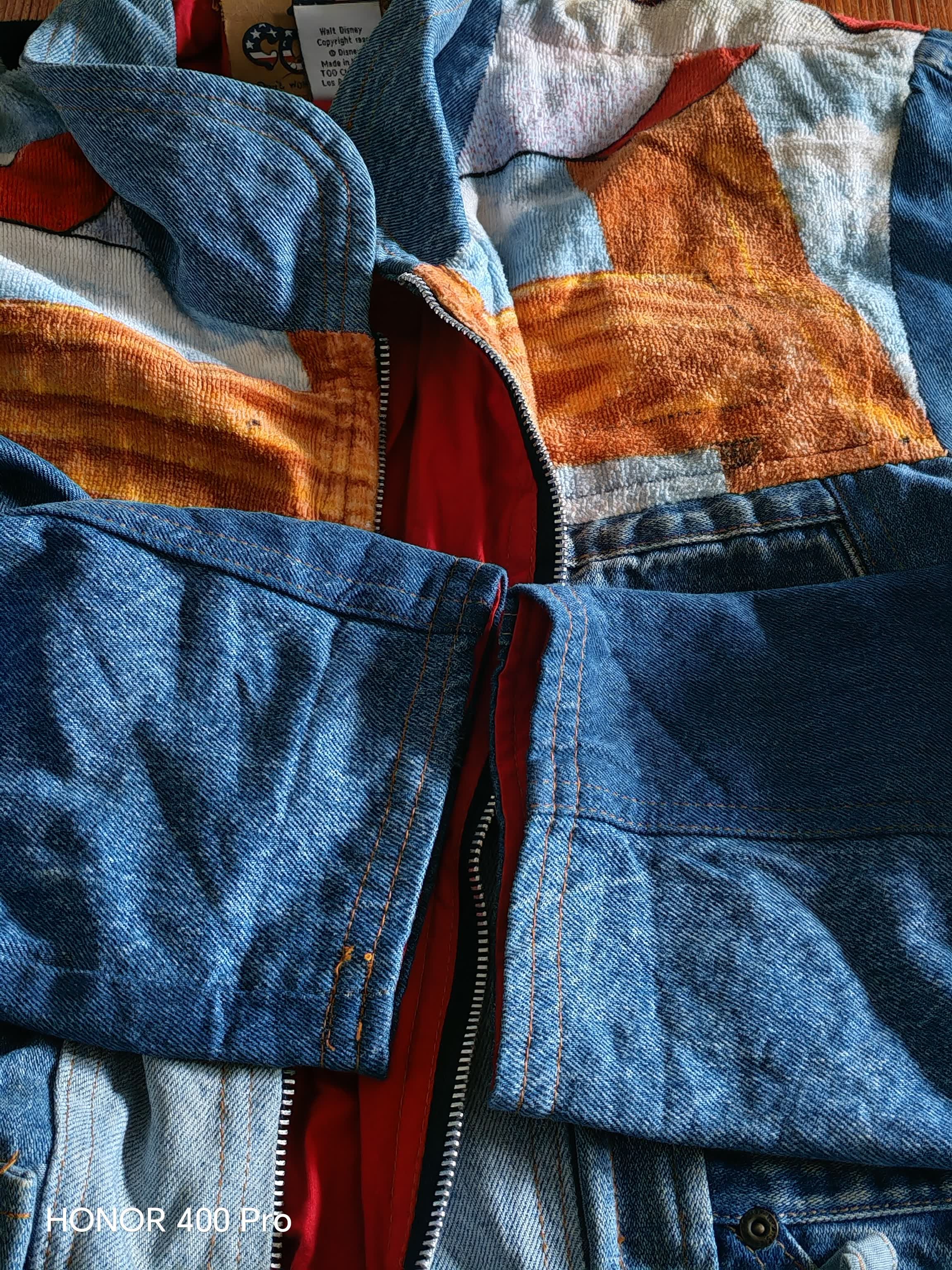 Disney Vintage 90s Disney Cartoon Denim Jacket Made in USA Size US M / EU 48-50 / 2 - 5 Thumbnail