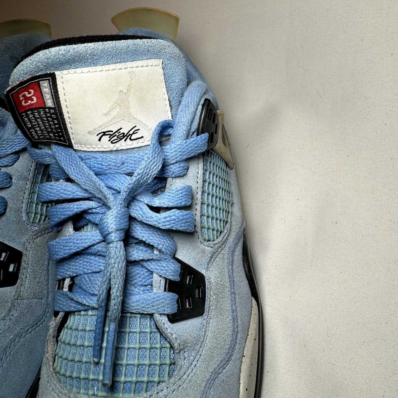 Jordan Brand × Nike Size 6.5 - Air Jordan 4 Retro GS University Blue Men's Shoes Size US 6.5 / EU 39-40 - 5 Thumbnail