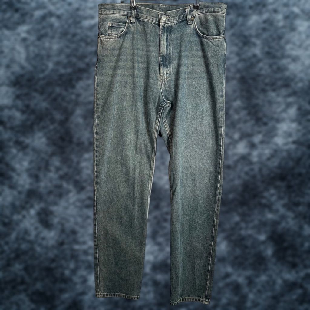 Zara Zara Jeans Mens Size 36 Straight Leg Denim 5-Pocket Blue Cotton Jeans Tight Rise Mid Vintage No Size US 36 / EU 52 - 1 Thumbnail