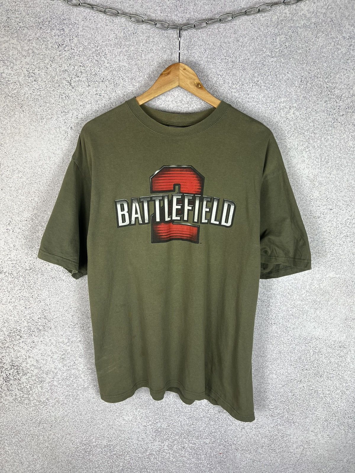 Optic Gaming Vintage Battlefield 2 Bad Company Game Tee Size US L / EU 52-54 / 3 - 1 Thumbnail