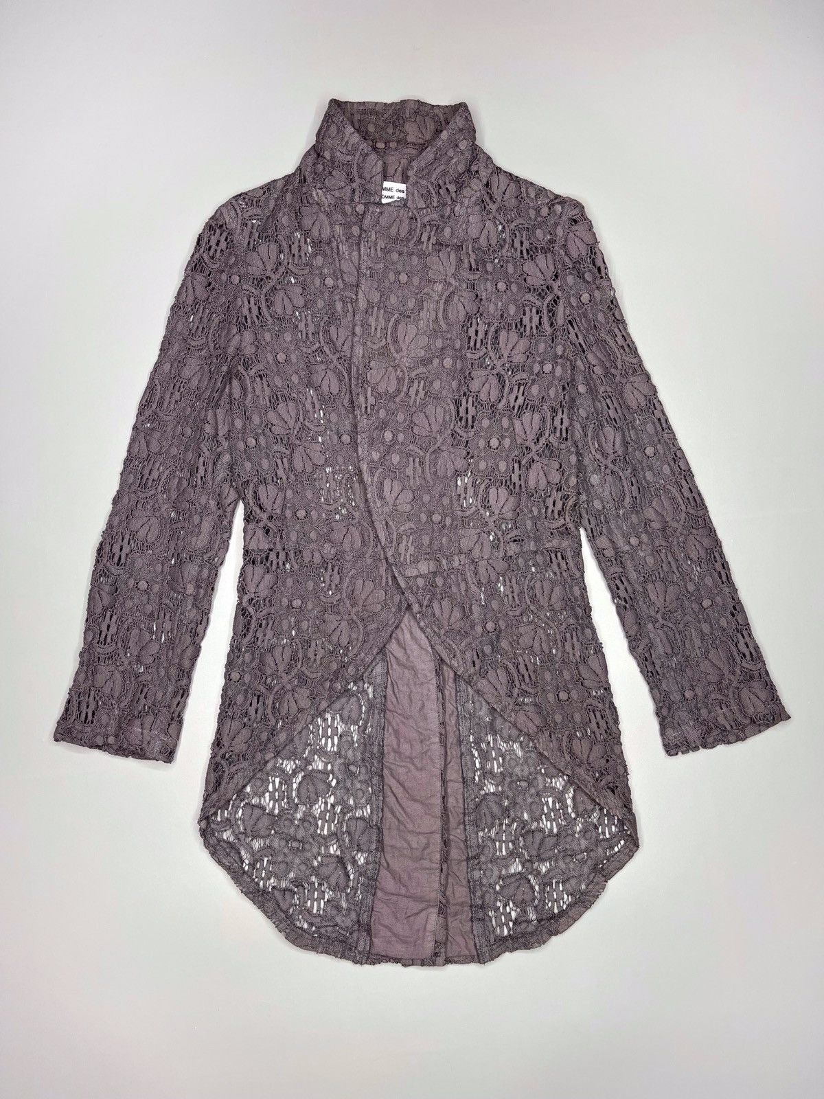 Comme des Garcons RARE Comme Des Garcons Lace Coat Archive Size S / US 4 / IT 40 - 2 Thumbnail
