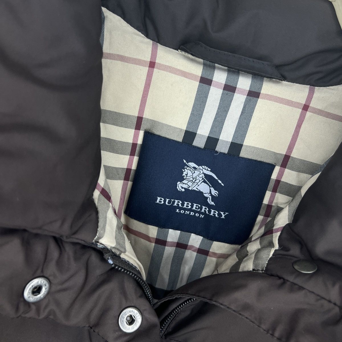 Burberry Burberry Puffer Goose Down Jacket Parka Brown Size US M / EU 48-50 / 2 - 6 Thumbnail