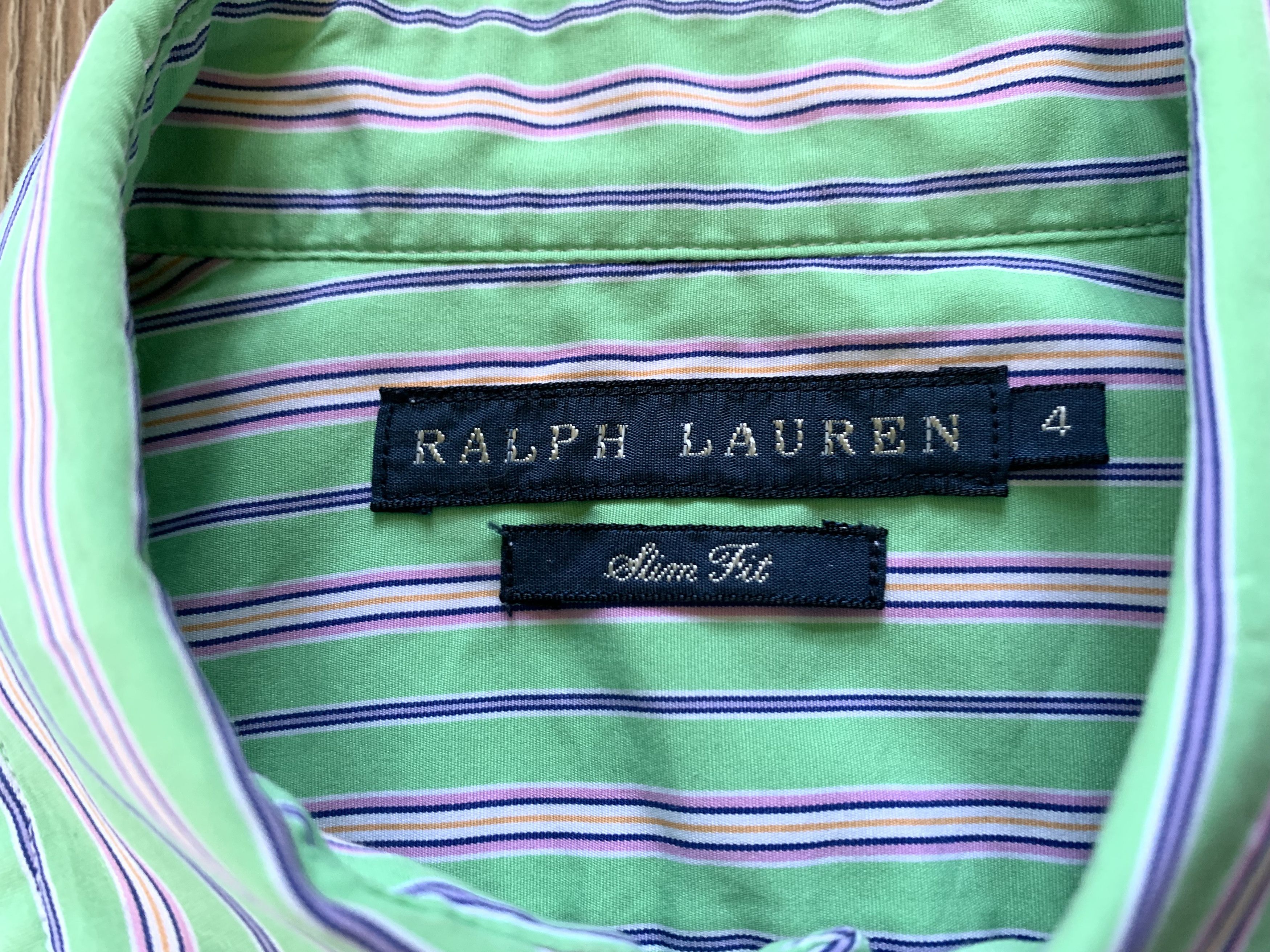 Polo Ralph Lauren × Vintage Polo Ralph Lauren Slim Fit Womens Shirt Size M / US 6-8 / IT 42-44 - 5 Thumbnail