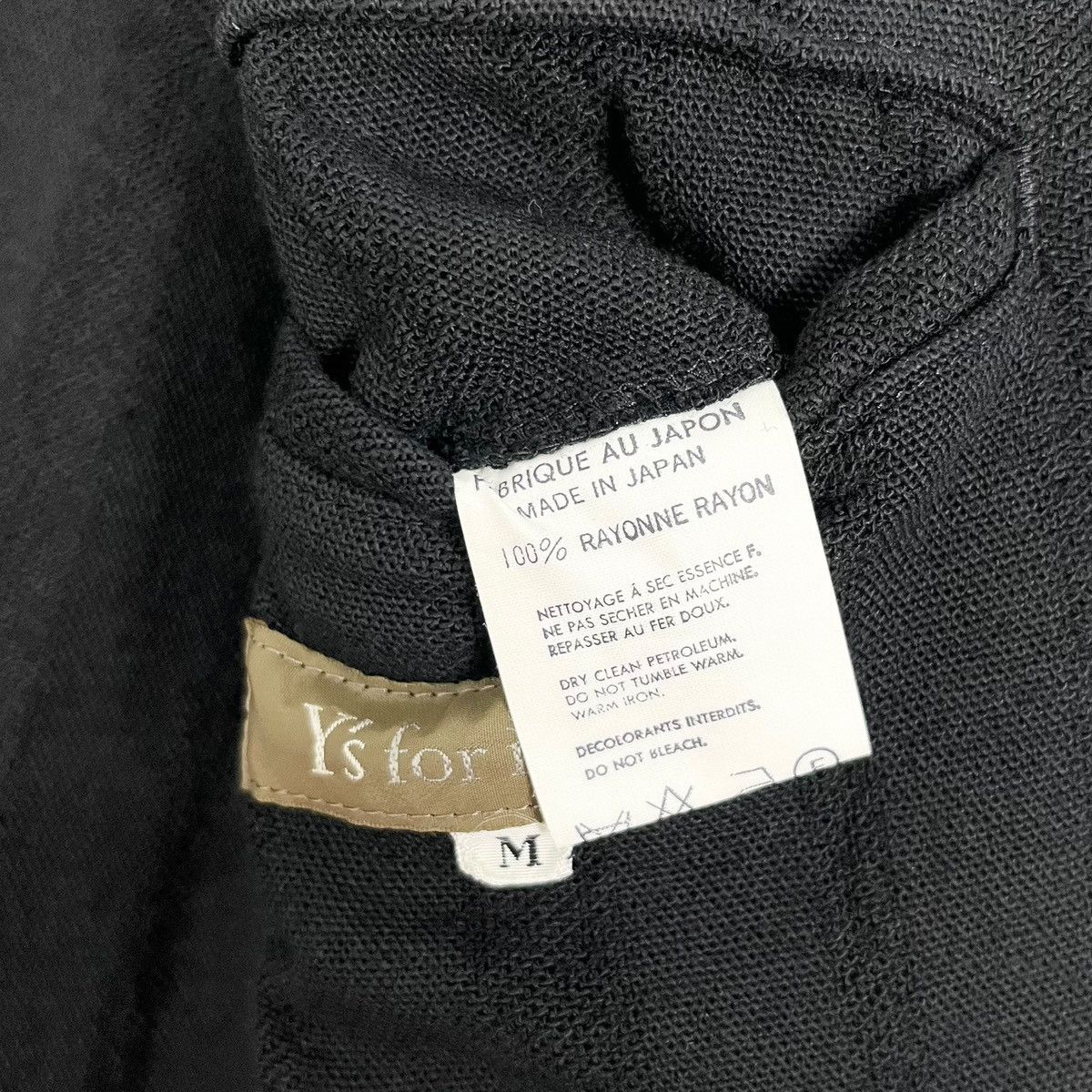 Designer × Y's for Men × Yohji Yamamoto Y’s For Men Yohji Yamamoto See Through Stripes Rayon Jacket Size US M / EU 48-50 / 2 - 8 Thumbnail