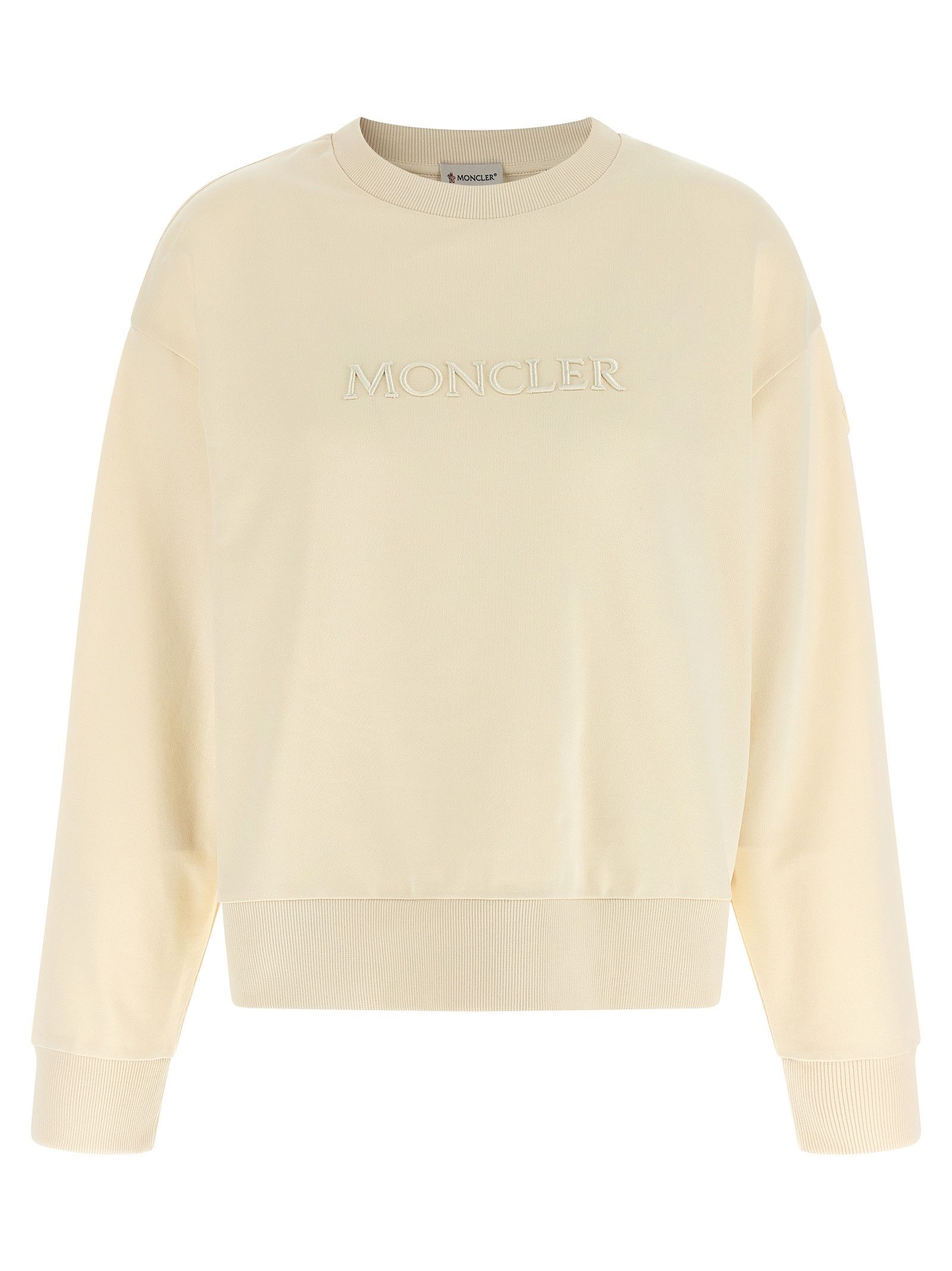 Moncler Logo embroidery sweatshirt Size M / US 6-8 / IT 42-44 - 1 Thumbnail