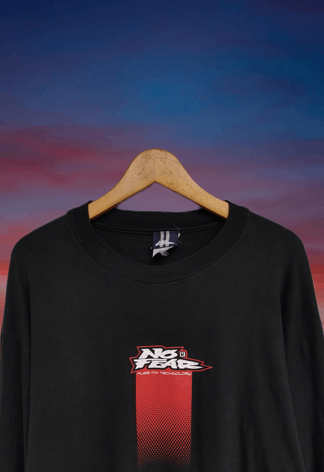 No Fear Vintage 90s No Fear Pure Mx Technology Long Sleeve Shirt Size US L / EU 52-54 / 3 - 4 Thumbnail