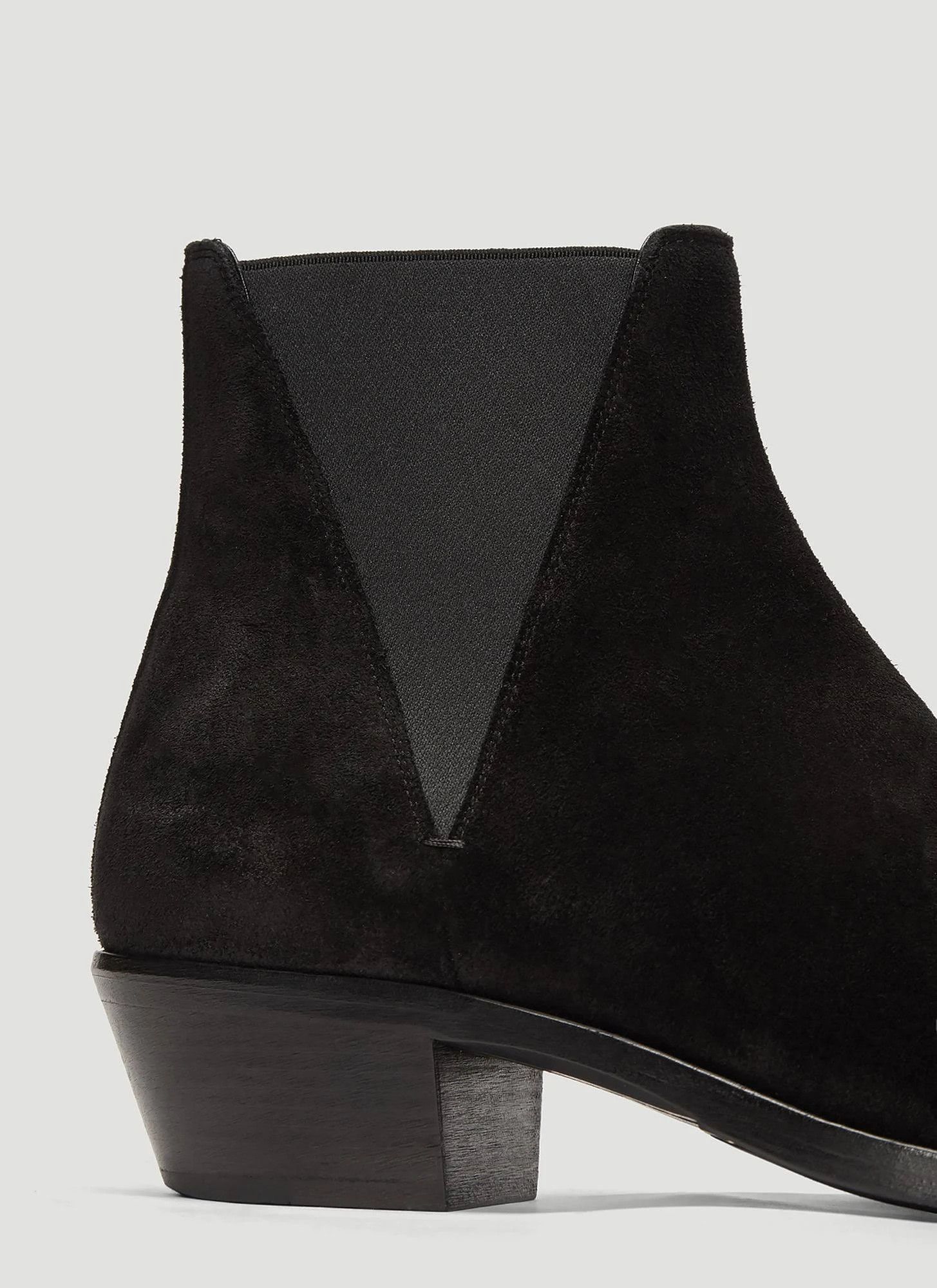 Saint Laurent Paris Dakota Chelsea Boots in Black Size US 8 / EU 41 - 3 Thumbnail