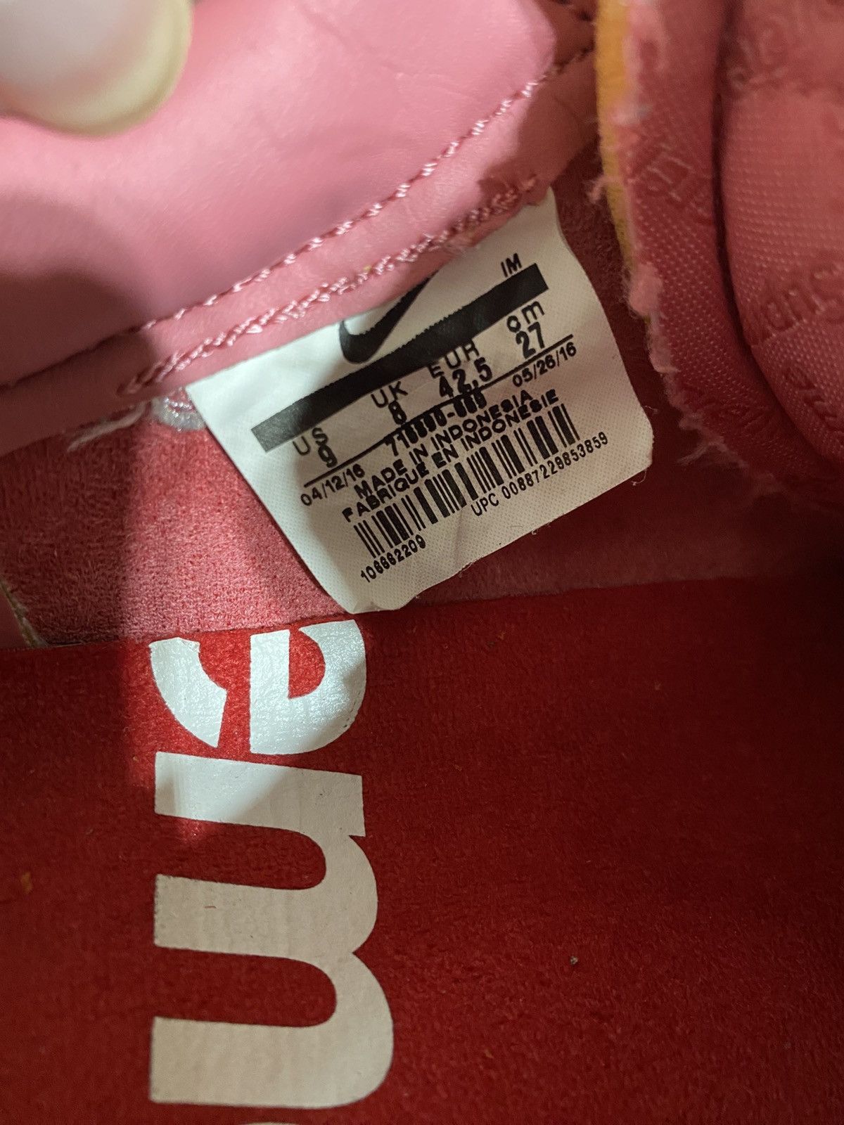 Supreme Blazer Nike 27 Supreme Red Nike Supreme X SB Blazer GT Low