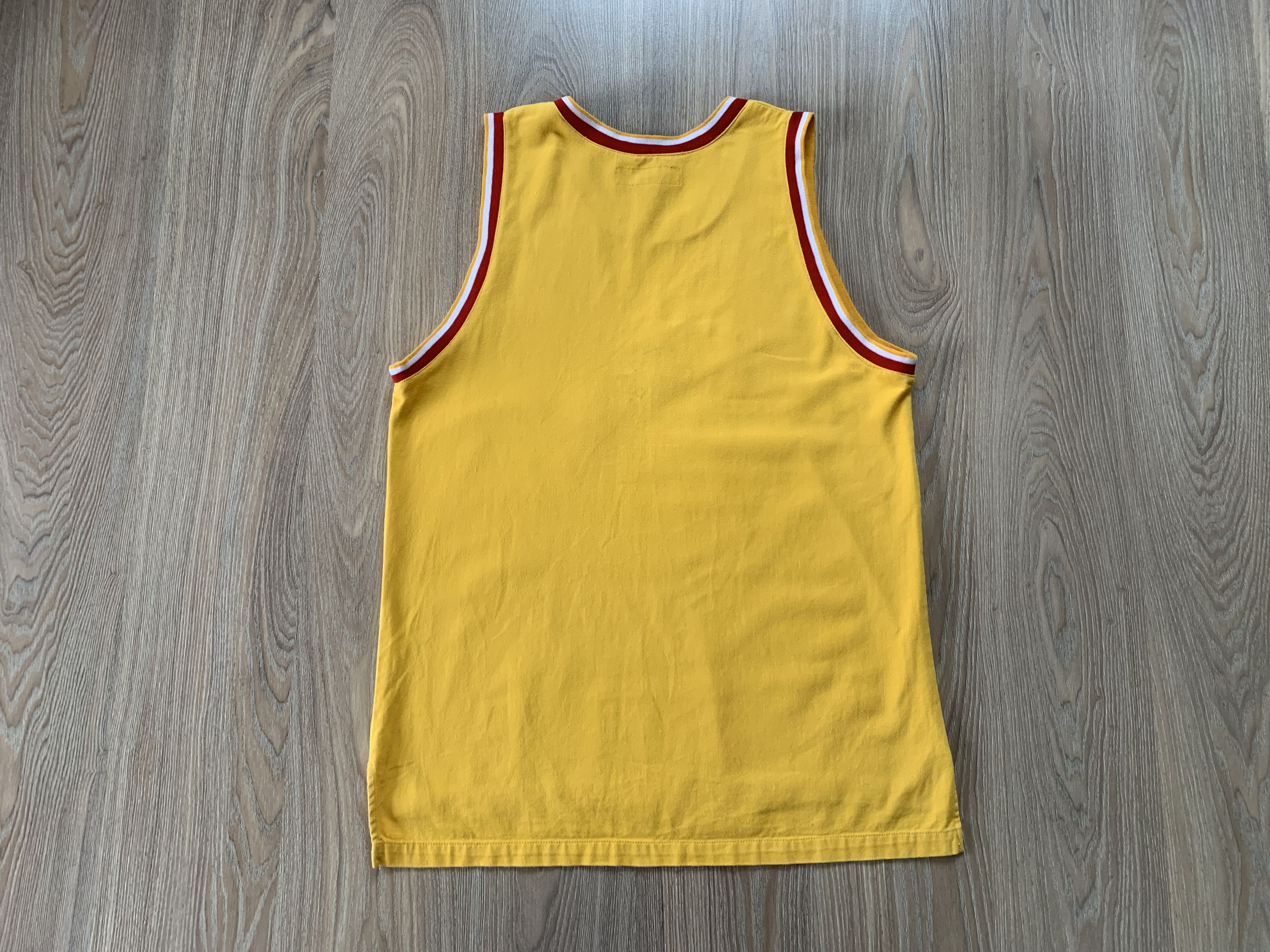 Japanese Brand Results Jeans Mens Heavy Cotton Sleeveless T Shirt Size US XL / EU 56 / 4 - 3 Thumbnail