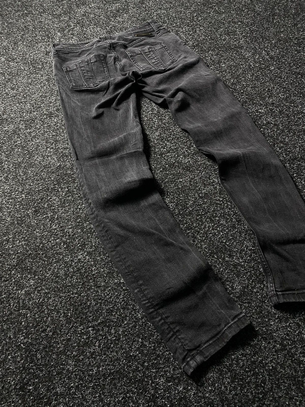 Burberry × Vintage BURBERRY LONDON Y2K CHECK NAVY JEANS PANTS Size 30" / US 8 / IT 44 - 7 Thumbnail