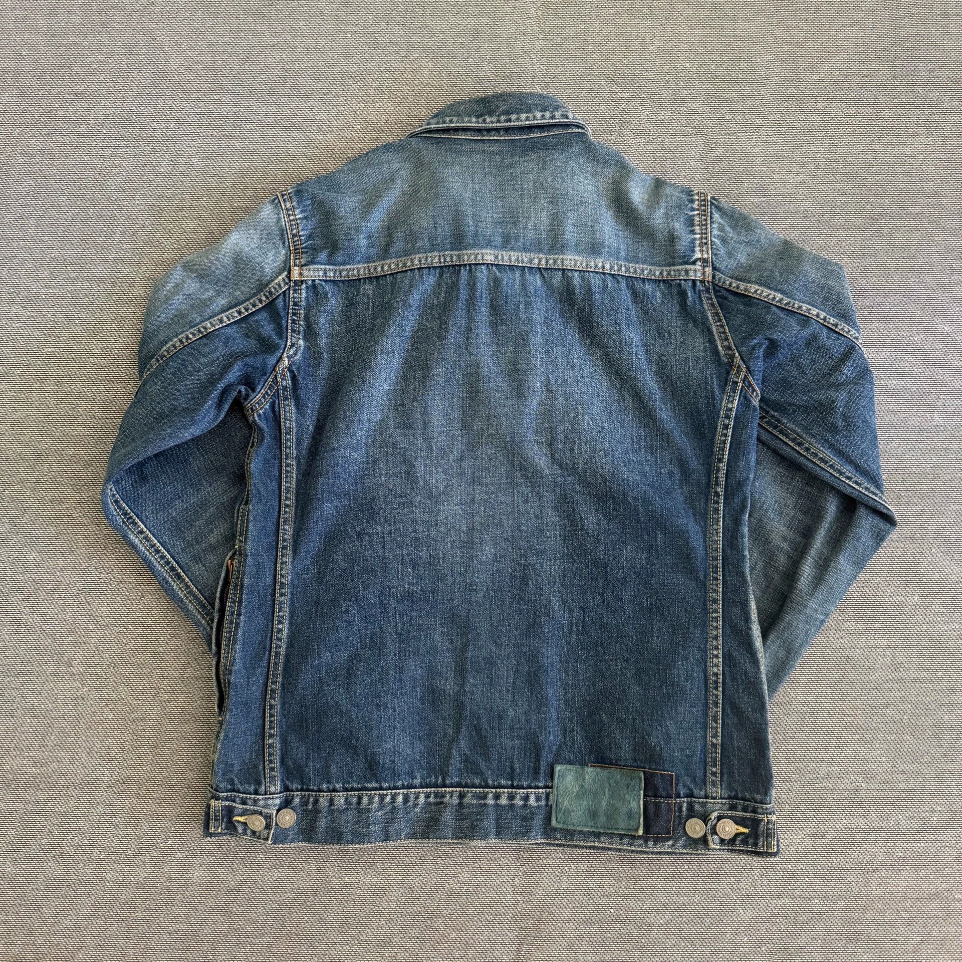 Visvim Visvim 101 16SS Type 2 Damaged Denim Jacket Size 3 Size US L / EU 52-54 / 3 - 2 Thumbnail