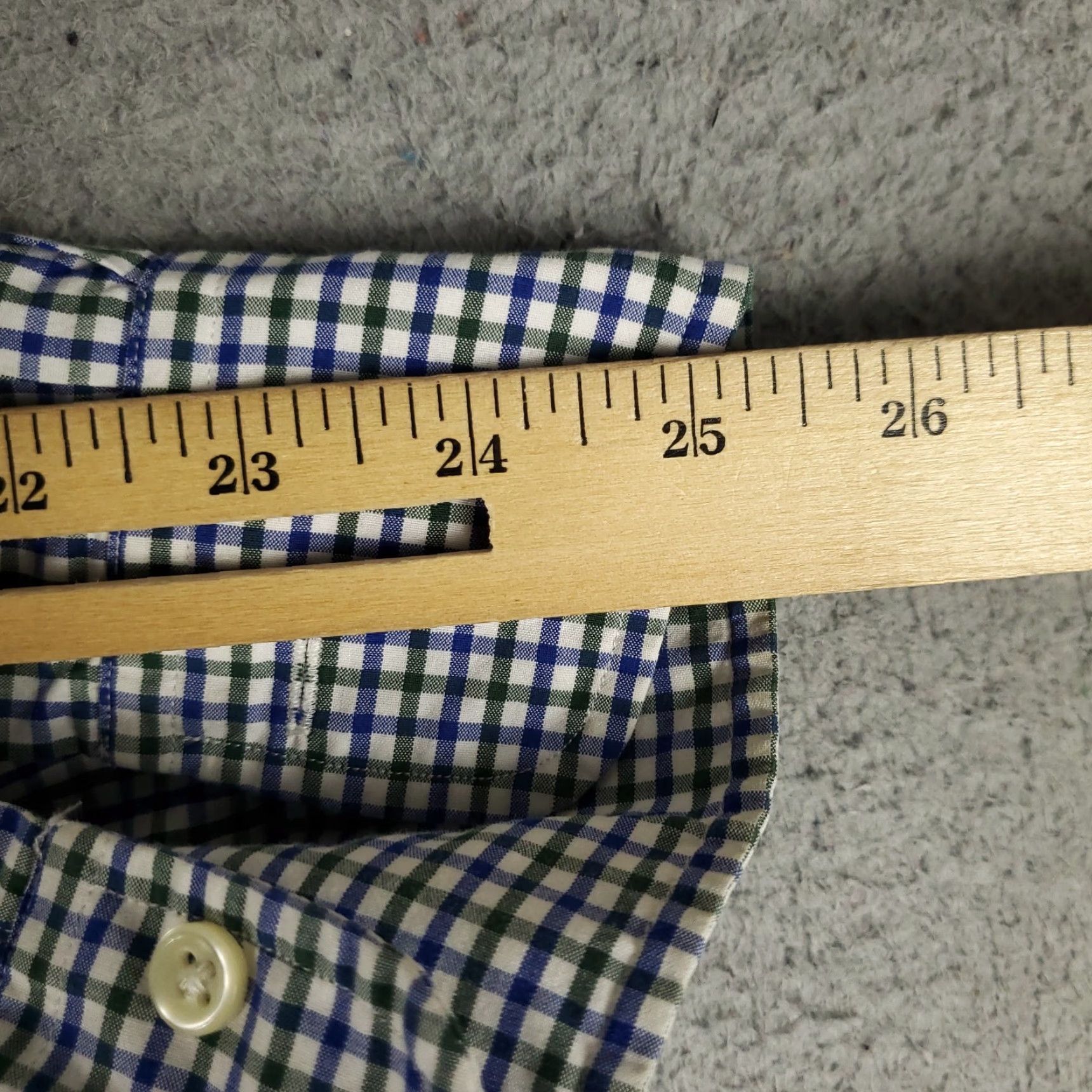 Ralph Lauren Ralph Lauren Shirt Mens XL Blue Green Check Pony Casual Button Up Long Sleeve Size US XL / EU 56 / 4 - 7 Thumbnail