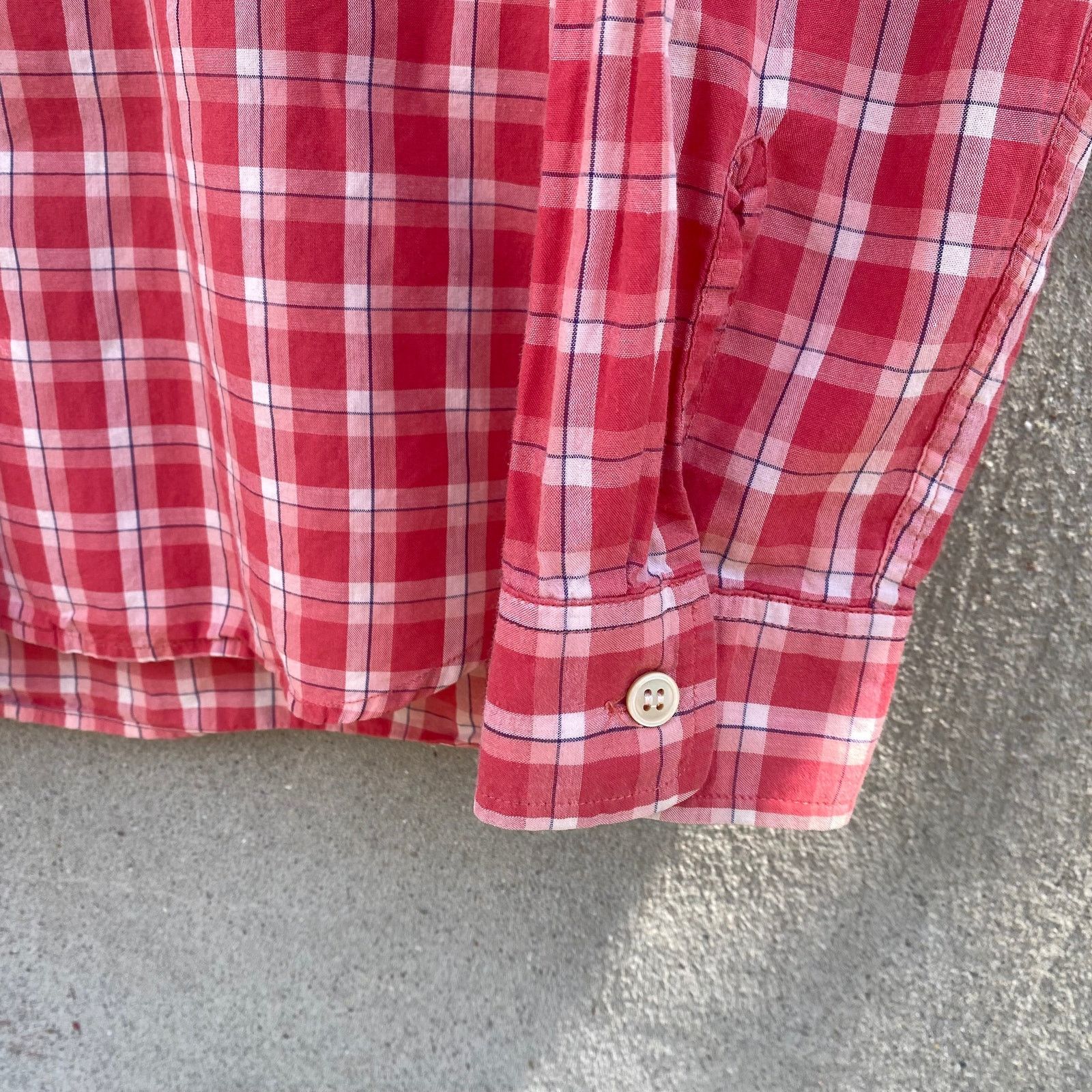 A.P.C. A.P.C. Plaid Button Up 100% Cotton Shirt Size US S / EU 44-46 / 1 - 5 Thumbnail
