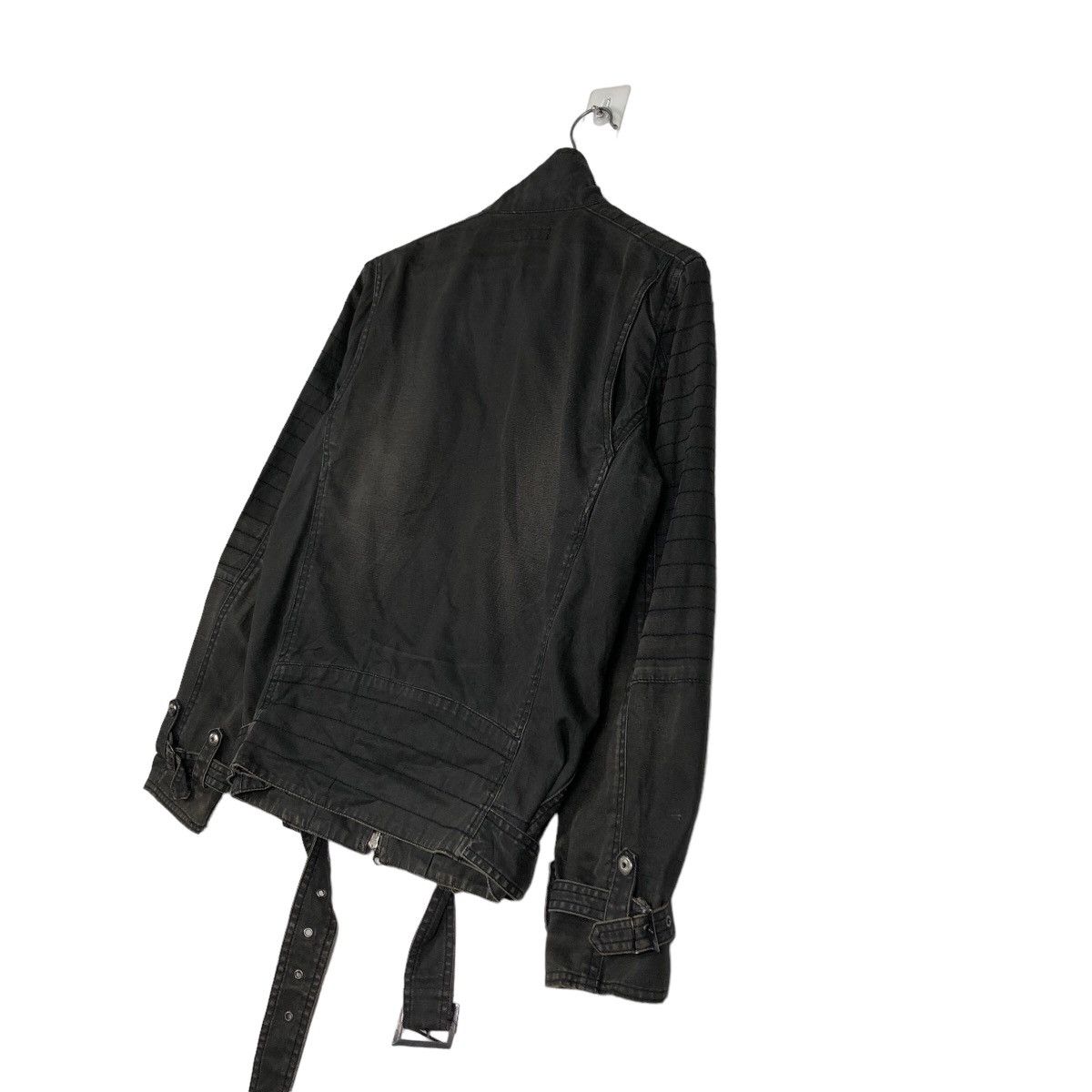 Hysteric Glamour 🔥Biker Jacket Parachute Bondage Design Belt Cuteacute Japan Size US M / EU 48-50 / 2 - 10 Thumbnail