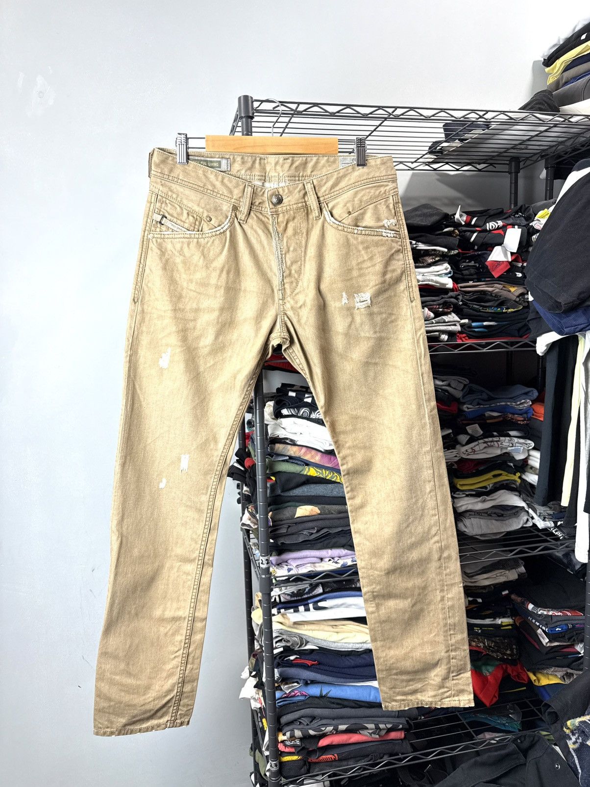 Diesel Diesel Belter Denim Pants Archive Distressed Y2K Size US 32 / EU 48 - 1 Thumbnail