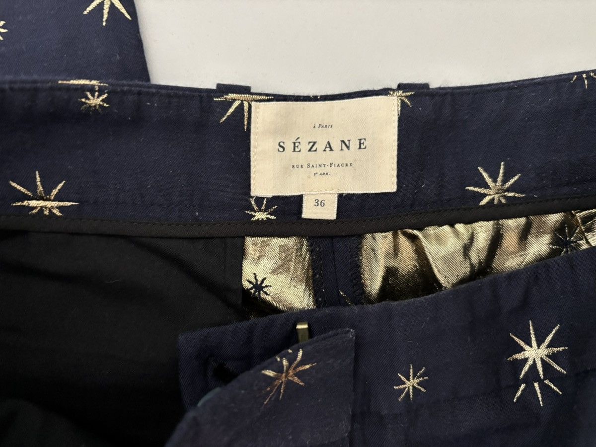 Sezane Trousers Sézane, stars pattern Size 26" / US 2 / IT 38 - 3 Thumbnail