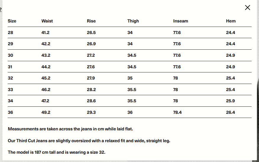 Our Legacy THIRD CUT Highway Coffee Size 31 Size US 32 / EU 48 - 9 Thumbnail