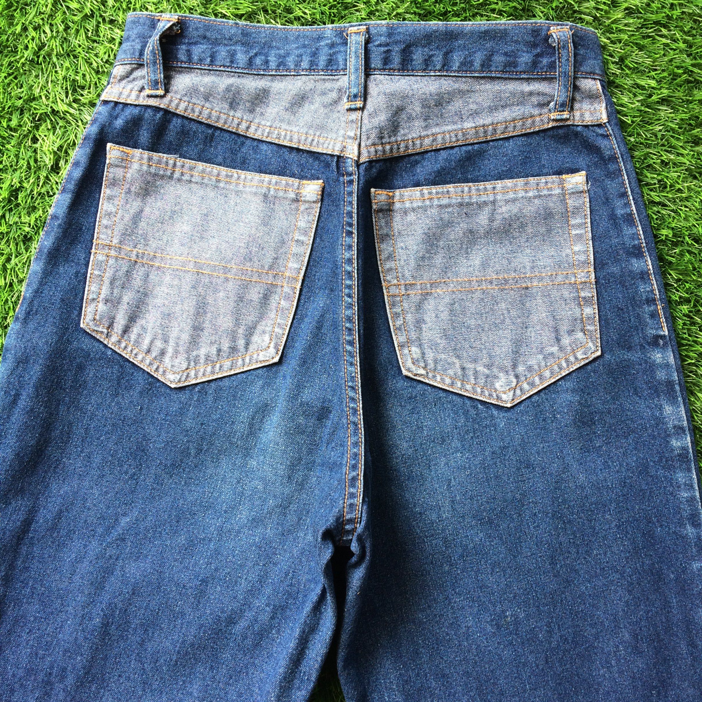 Japanese Brand × Jean Japanese Sailor Colorblock Denim Jeans D-708 Size 25" / US 0 / IT 36 - 4 Thumbnail