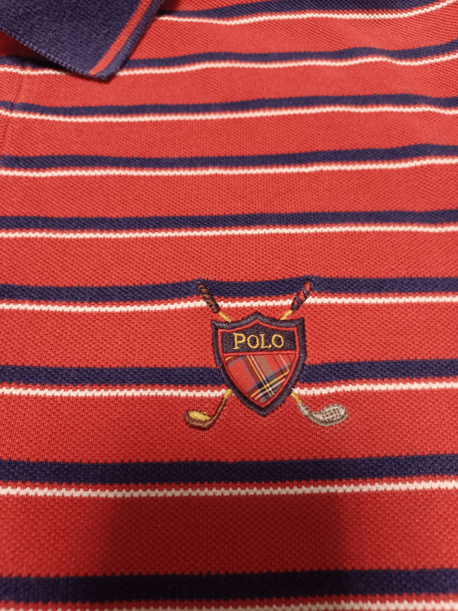 Polo Ralph Lauren RARE LOGO 90S STRIPED POLO RALPH LAUREN POLO SHIRT Size US M / EU 48-50 / 2 - 3 Thumbnail