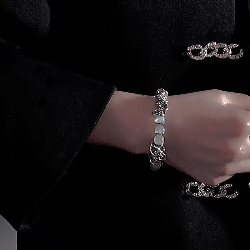 Jewelry Rare Bracelet Y2K Punk Chain Gotch Bracelets Chains Size ONE SIZE - 4 Thumbnail