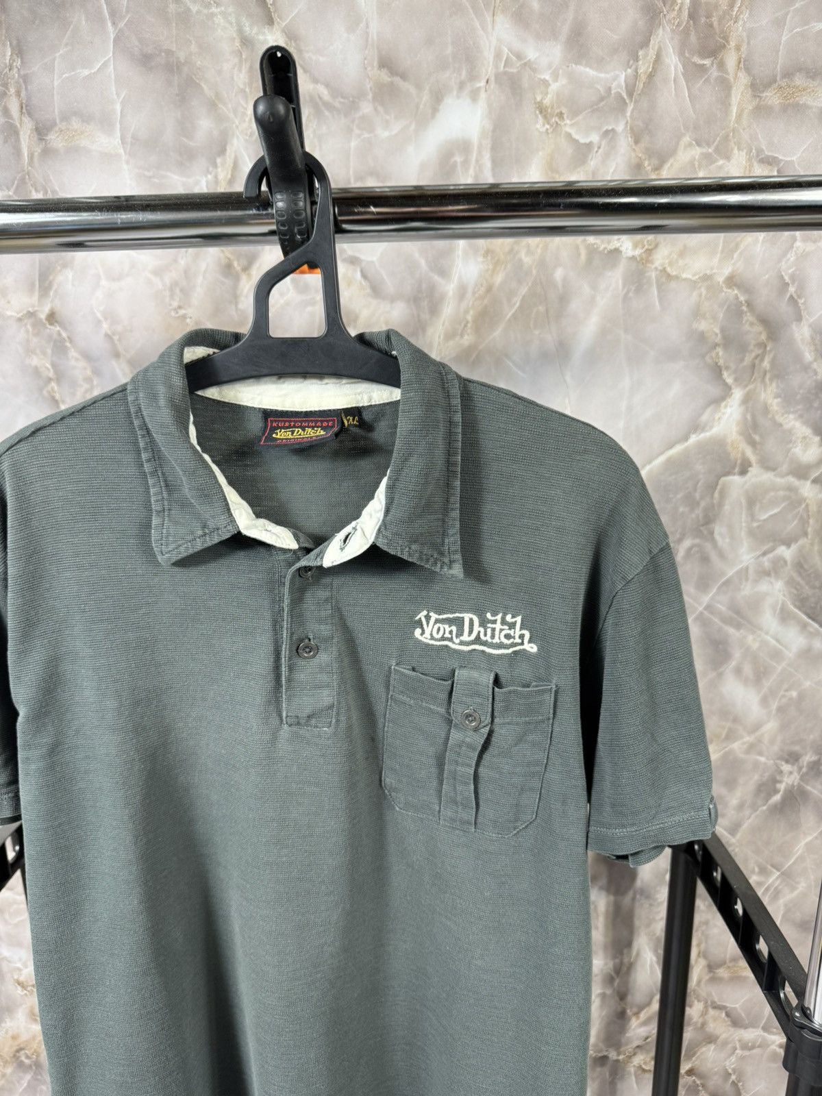 Von Dutch Von Dutch Y2k Polo Tee Size US XL / EU 56 / 4 - 5 Thumbnail