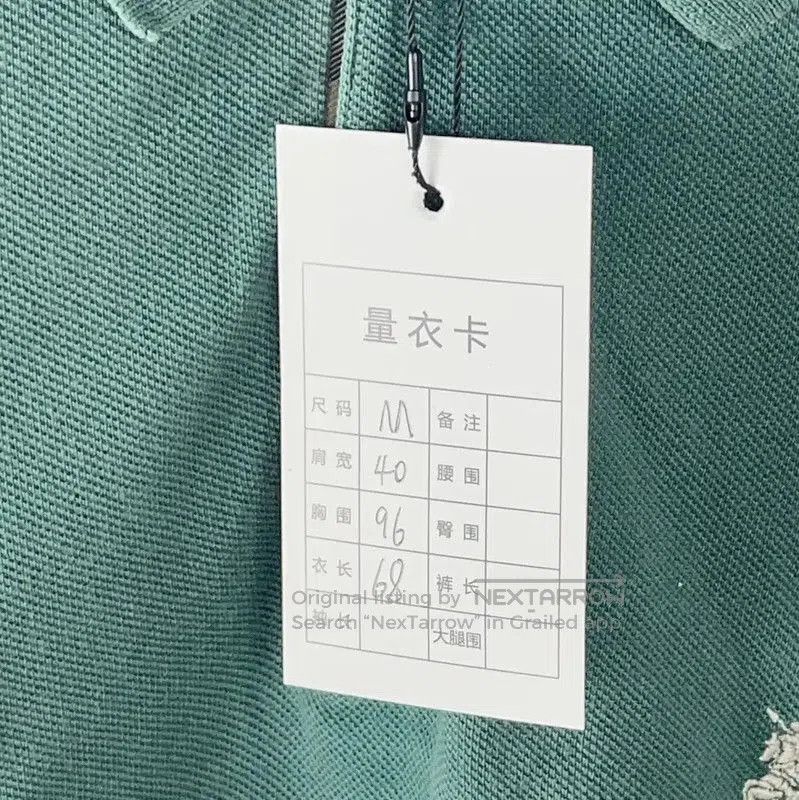 Burberry Burberry Green Cotton Men's Polo Shirt. Size US M / EU 48-50 / 2 - 6 Thumbnail