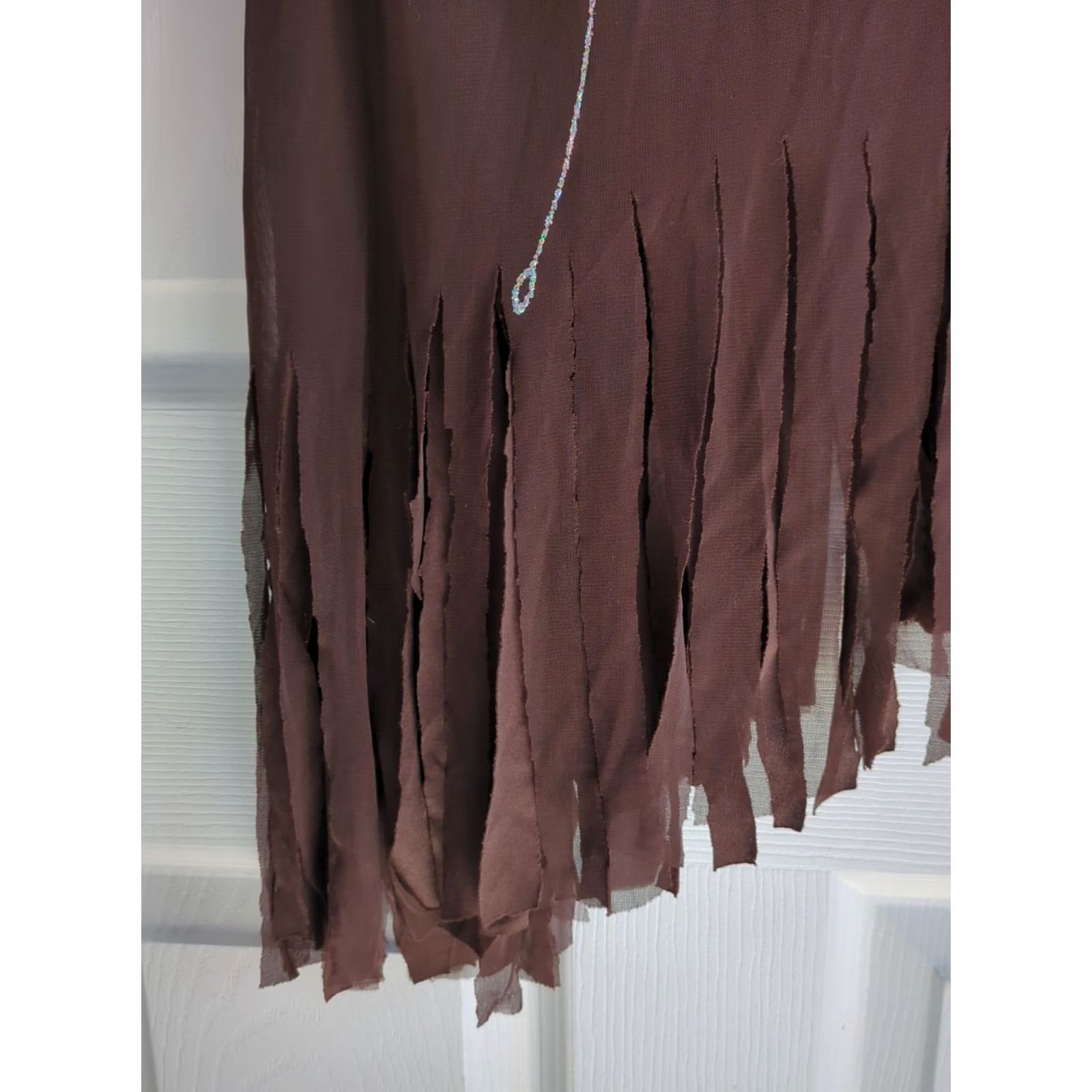 Vintage Viva Dress Vintage Brown Floral Knee Length A-Line Sleeveless Pullover Women's Small 90s Size S / US 4 / IT 40 - 3 Thumbnail